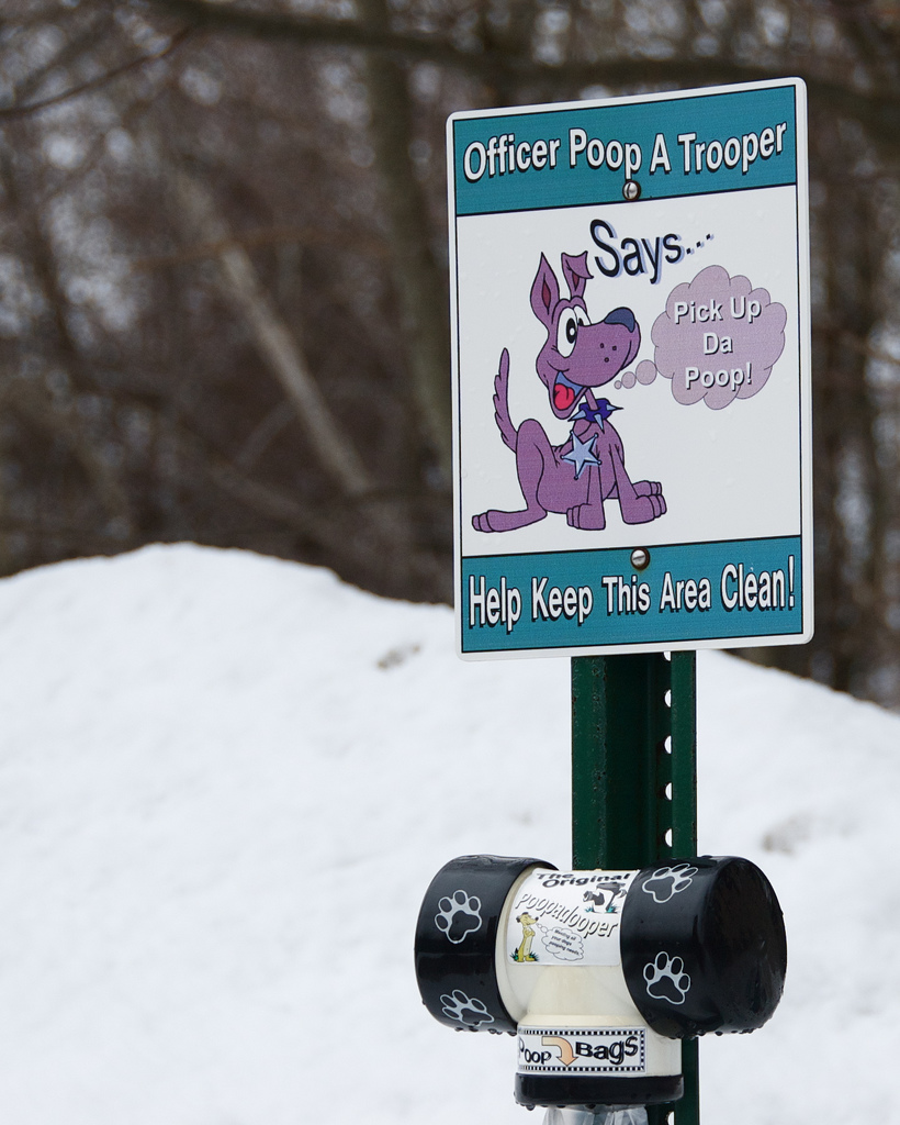 Poop A Trooper - taken by Justin Henry via Flickr/Creative Commons Search: