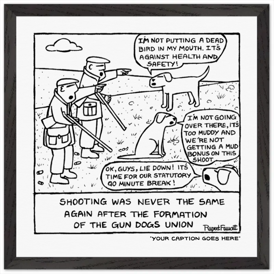 Gun Dogs Union - Framed Print