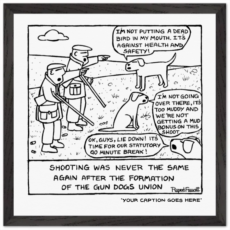 Gun Dogs Union - Framed Print