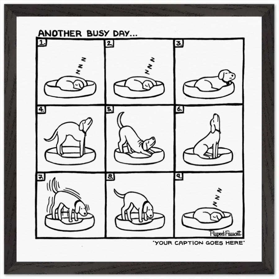 Another Busy Day - Framed Print