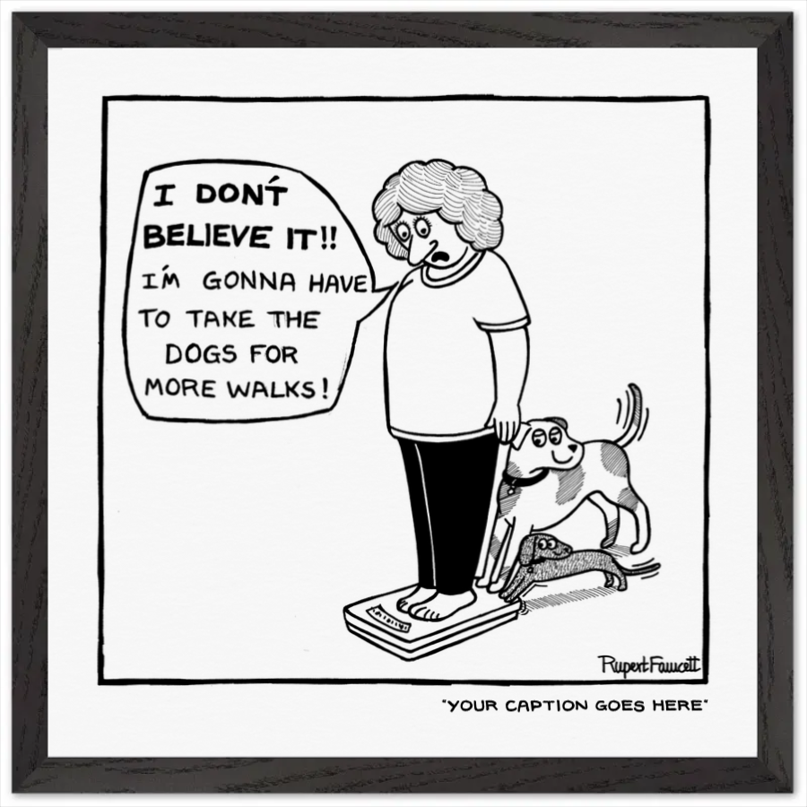 I Don't Believe It - Framed Print