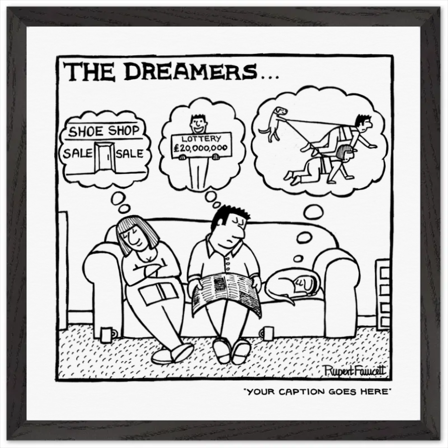 The Dreamers - Framed Print