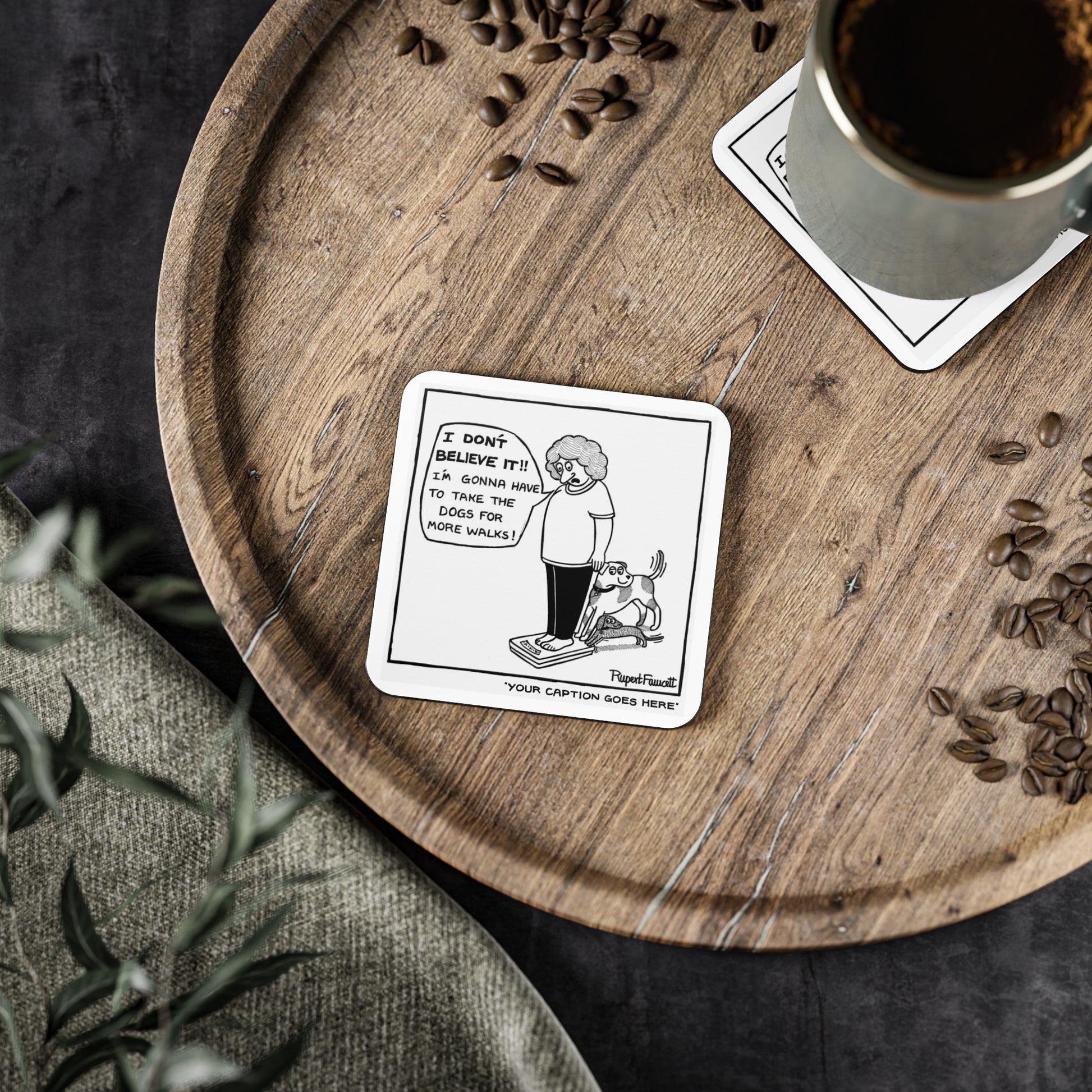 The Weighing Scale - Coaster