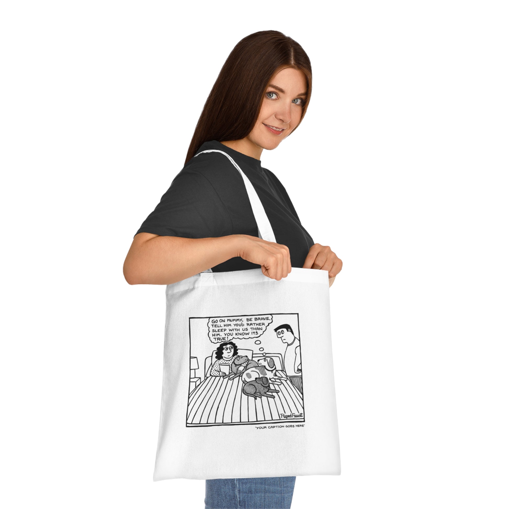 Go On Mummy, Be Braveâ€¦ - Lightweight Tote Bag