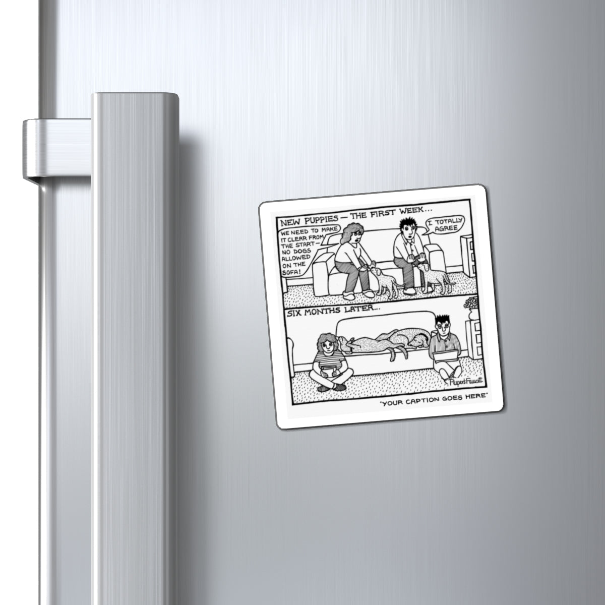 New Puppies: The First Week - Magnet