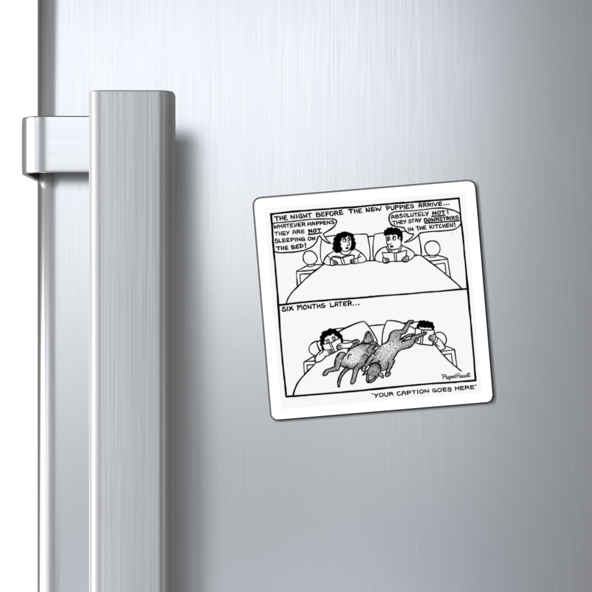 The Night Before New Puppies - Magnet