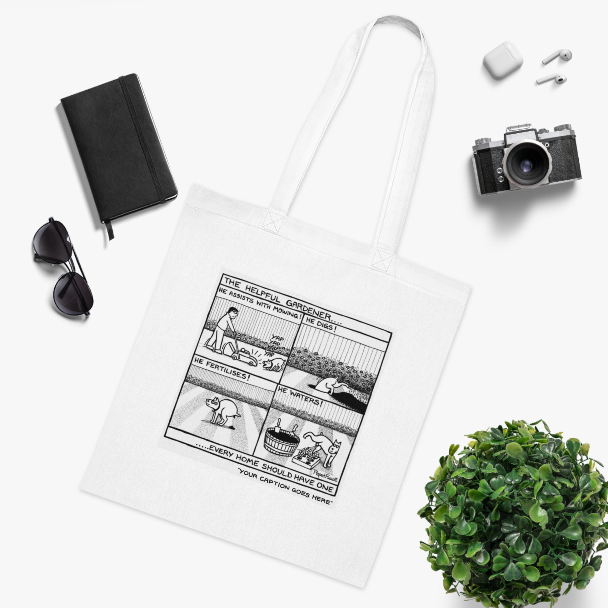 The Helpful Gardener - Tote Bag