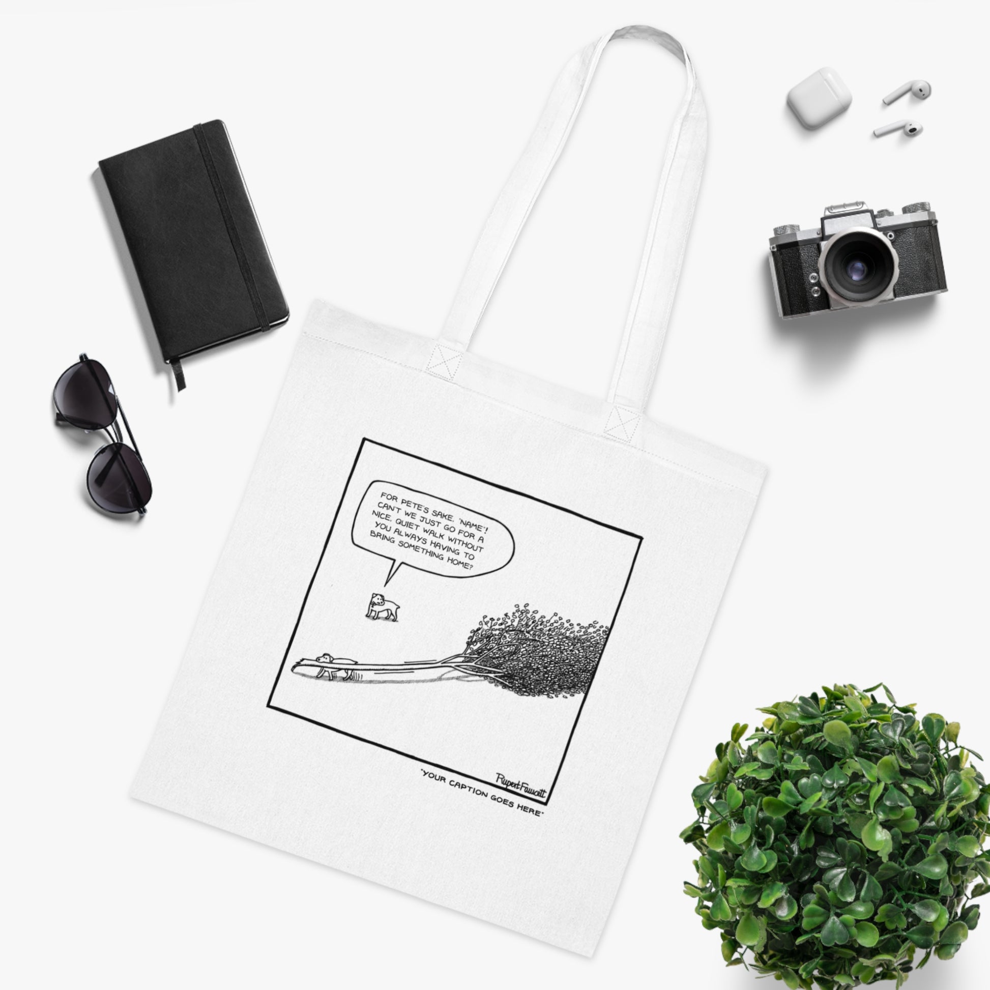 For Pete's Sake Bertie - Tote Bag