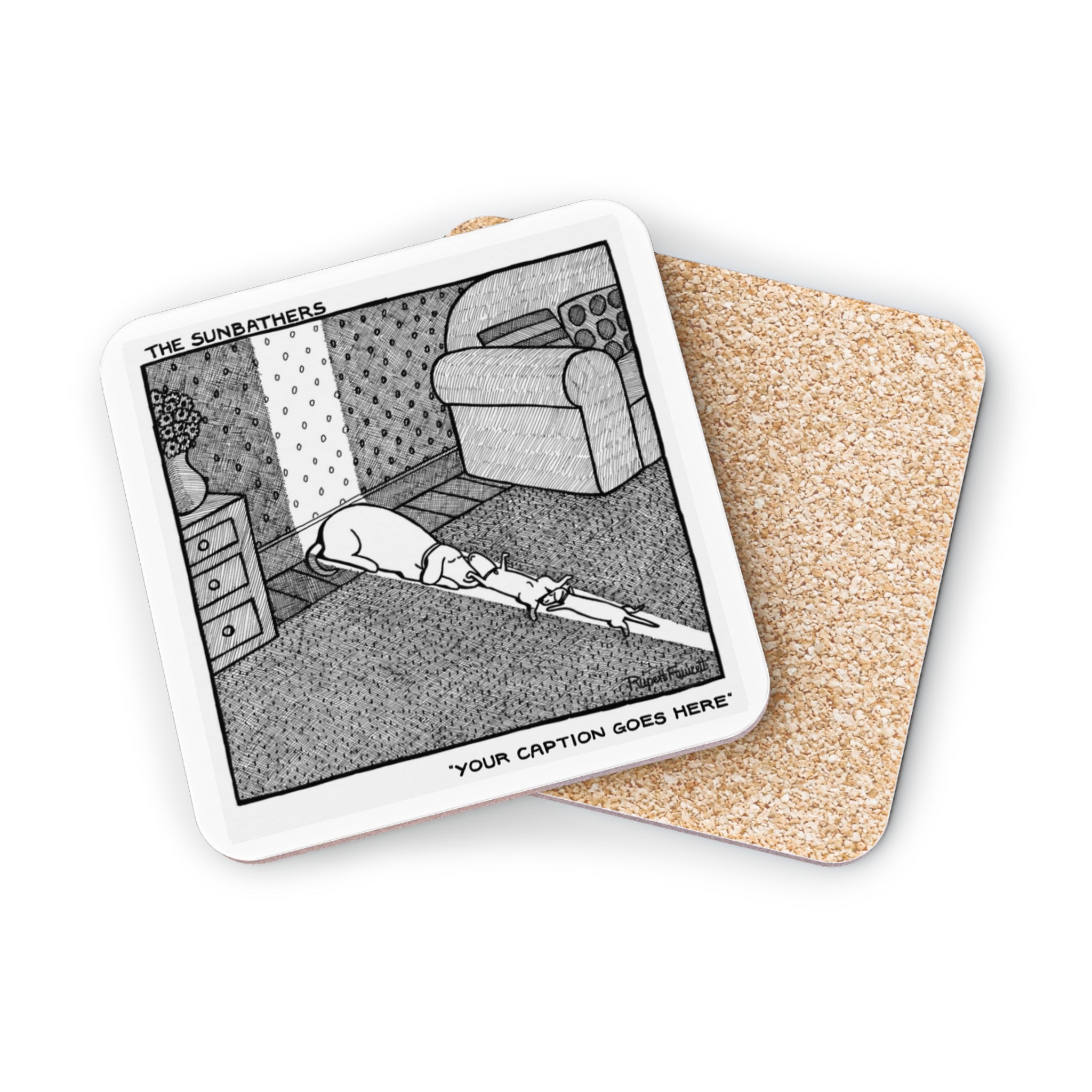 The Sunbathers - Coaster