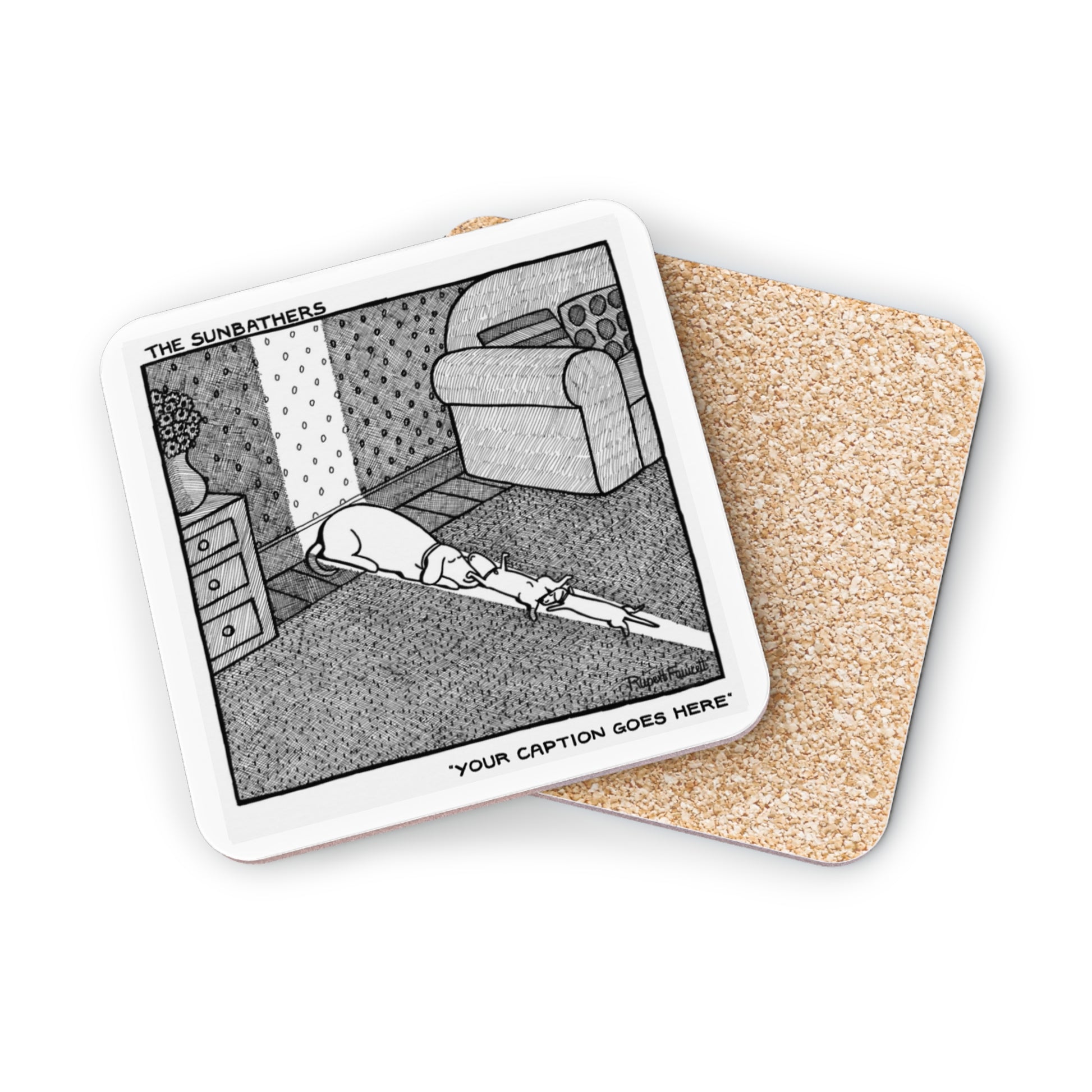 The Sunbathers - Coaster