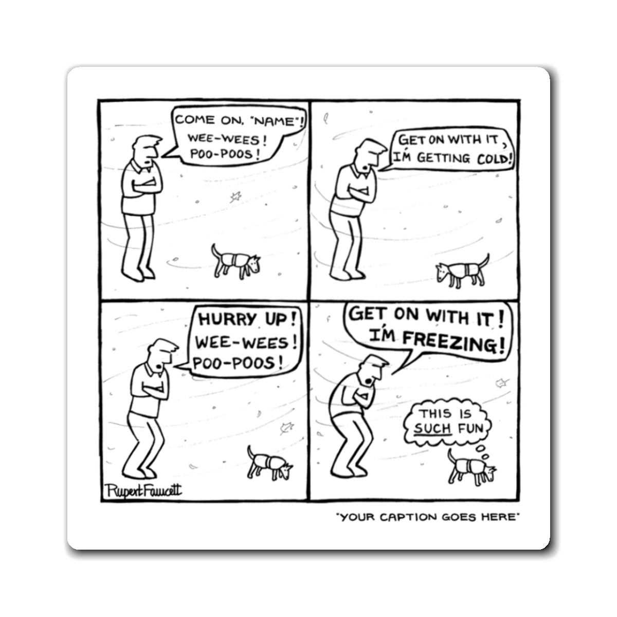 Winter Wee Wees - Magnets