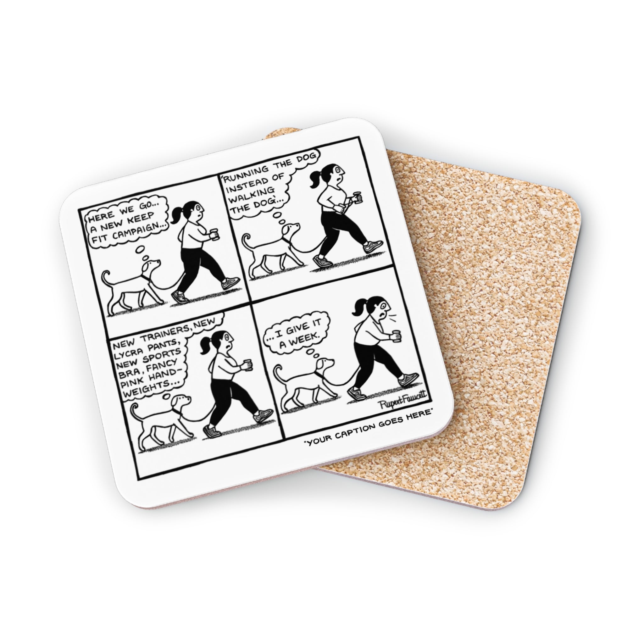 New Keep Fit Campaign - Coaster