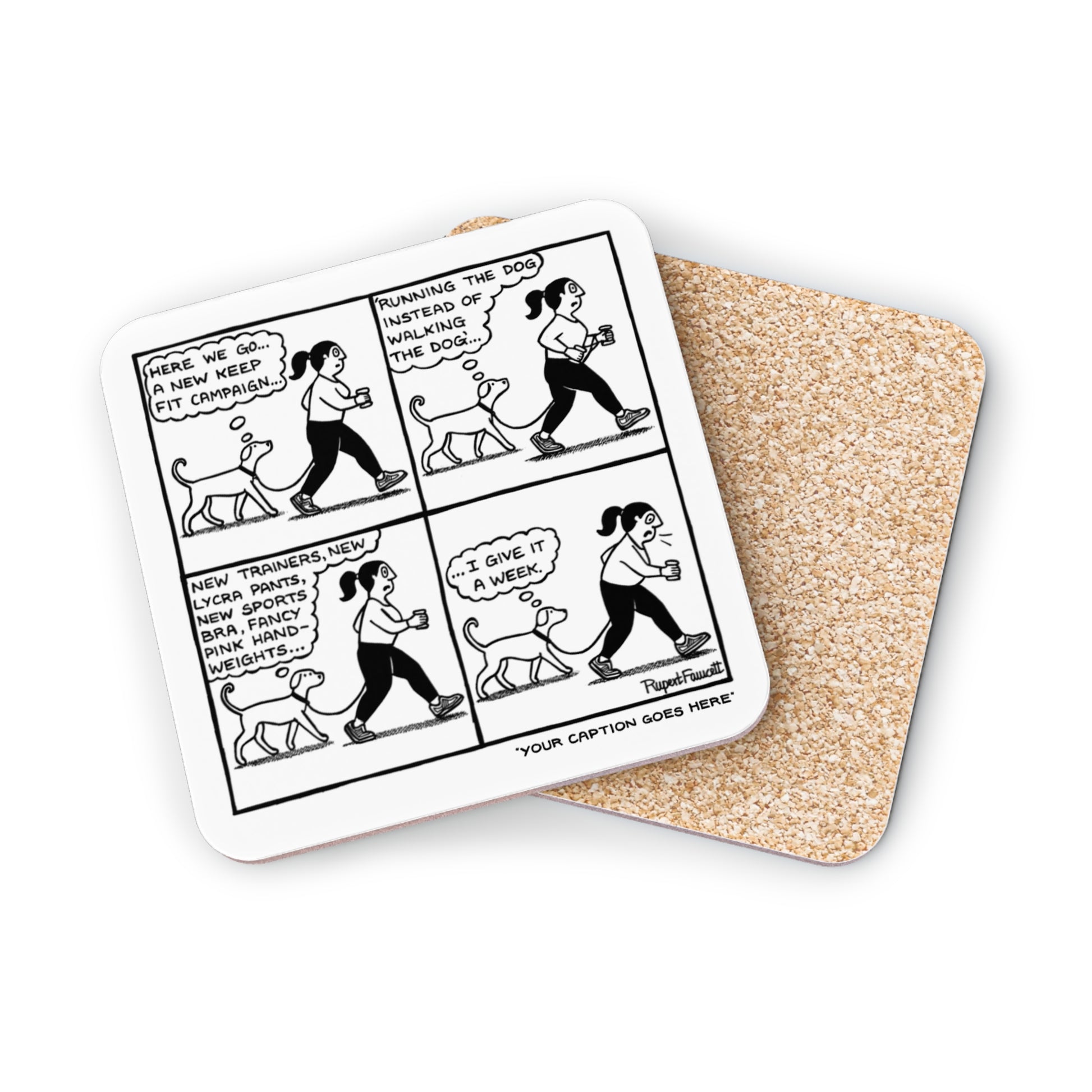 New Keep Fit Campaign - Coaster