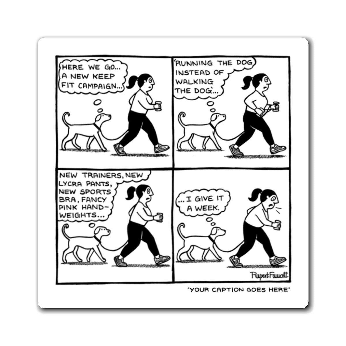 New Keep Fit Campaign - Magnets