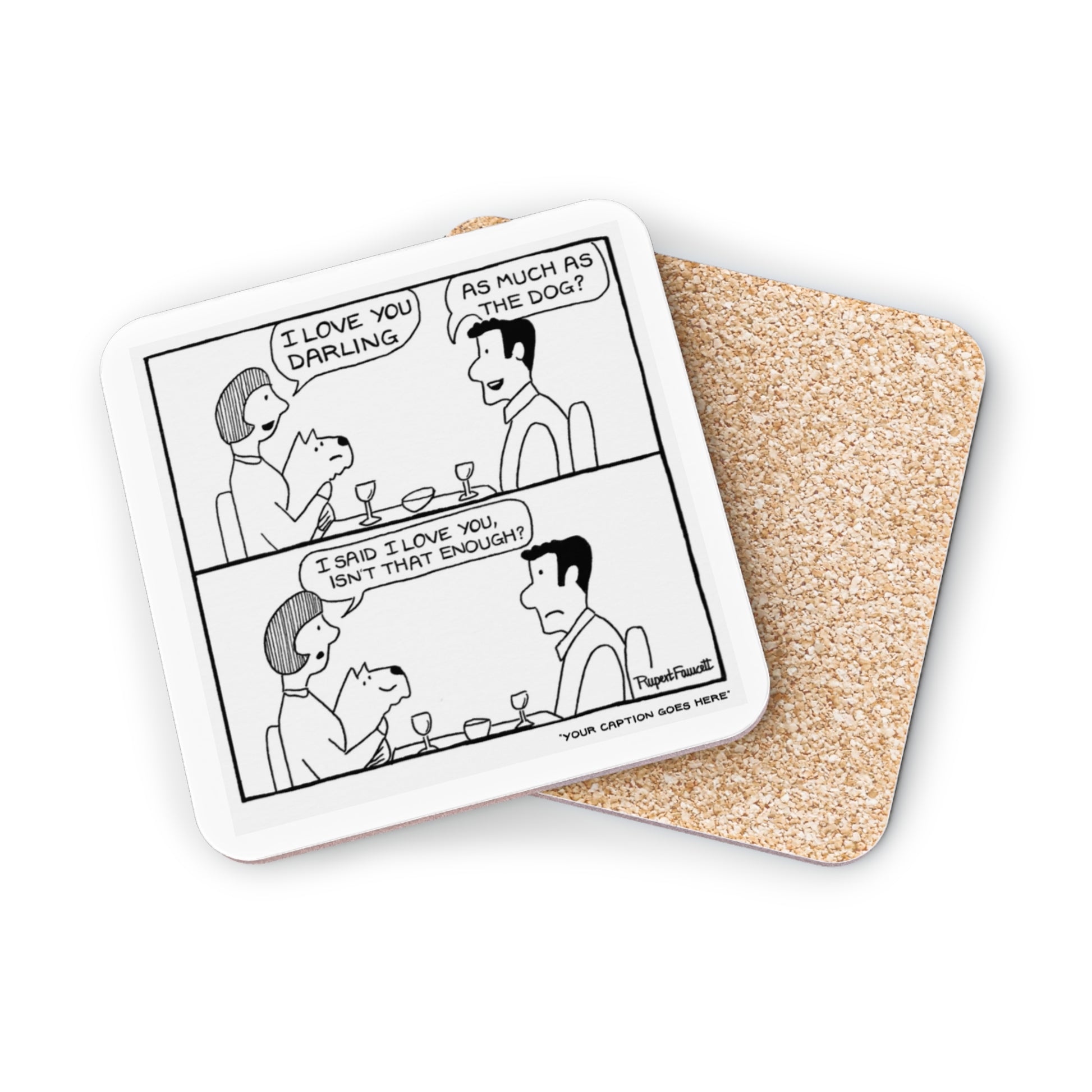 I Love You Darling - Coaster