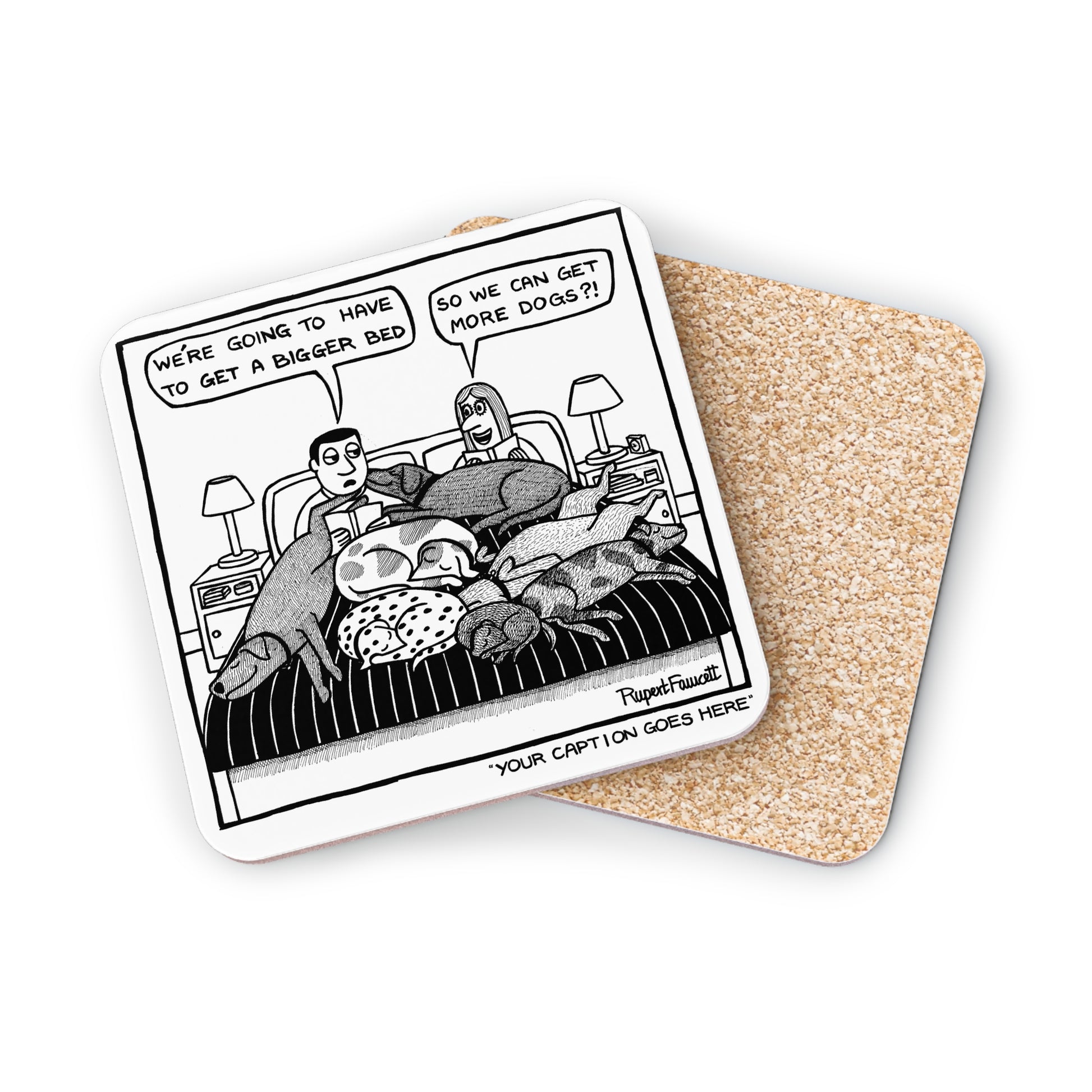 We're Going To Have To Get a Bigger Bed - Coaster (4-Pack)