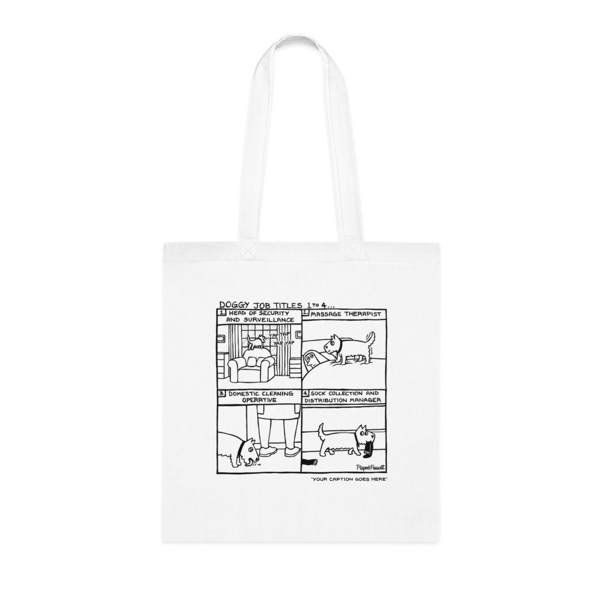 Doggy Job Titles 1-4 - Tote Bag