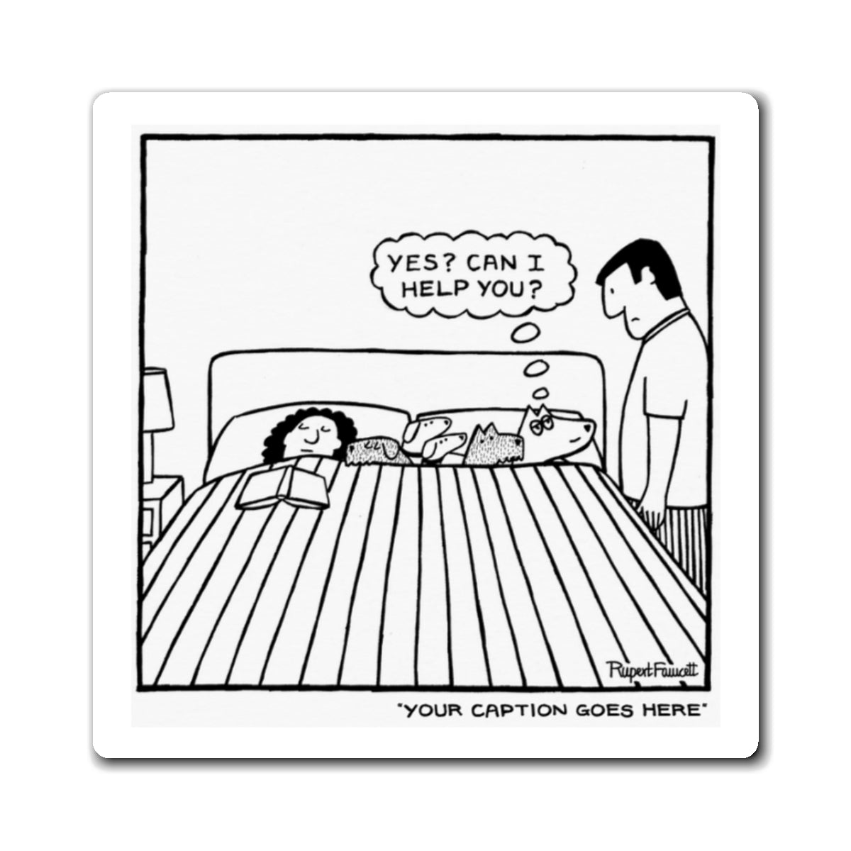 Yes. Can I Help You? - Magnet