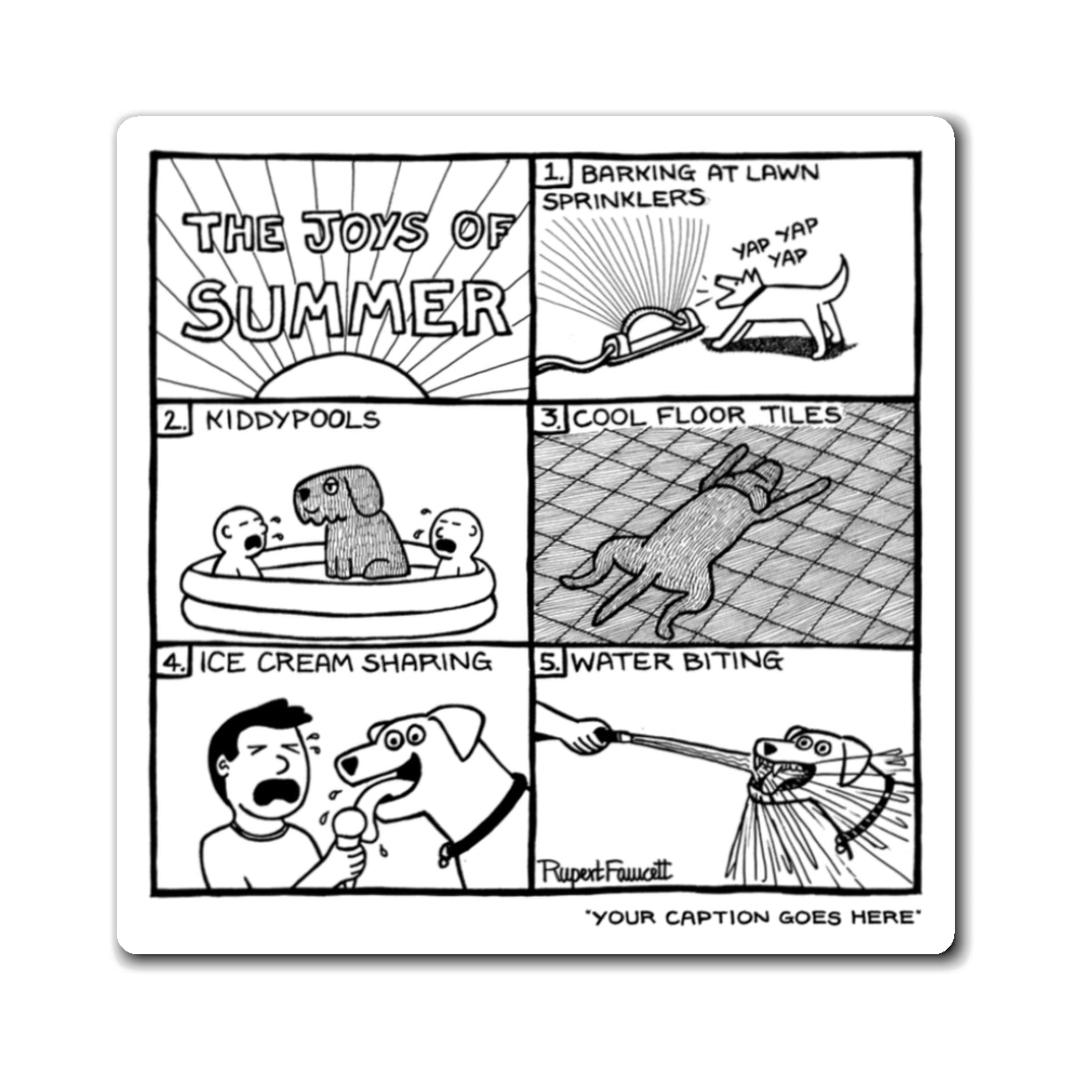 The Joys Of Summer - Magnets