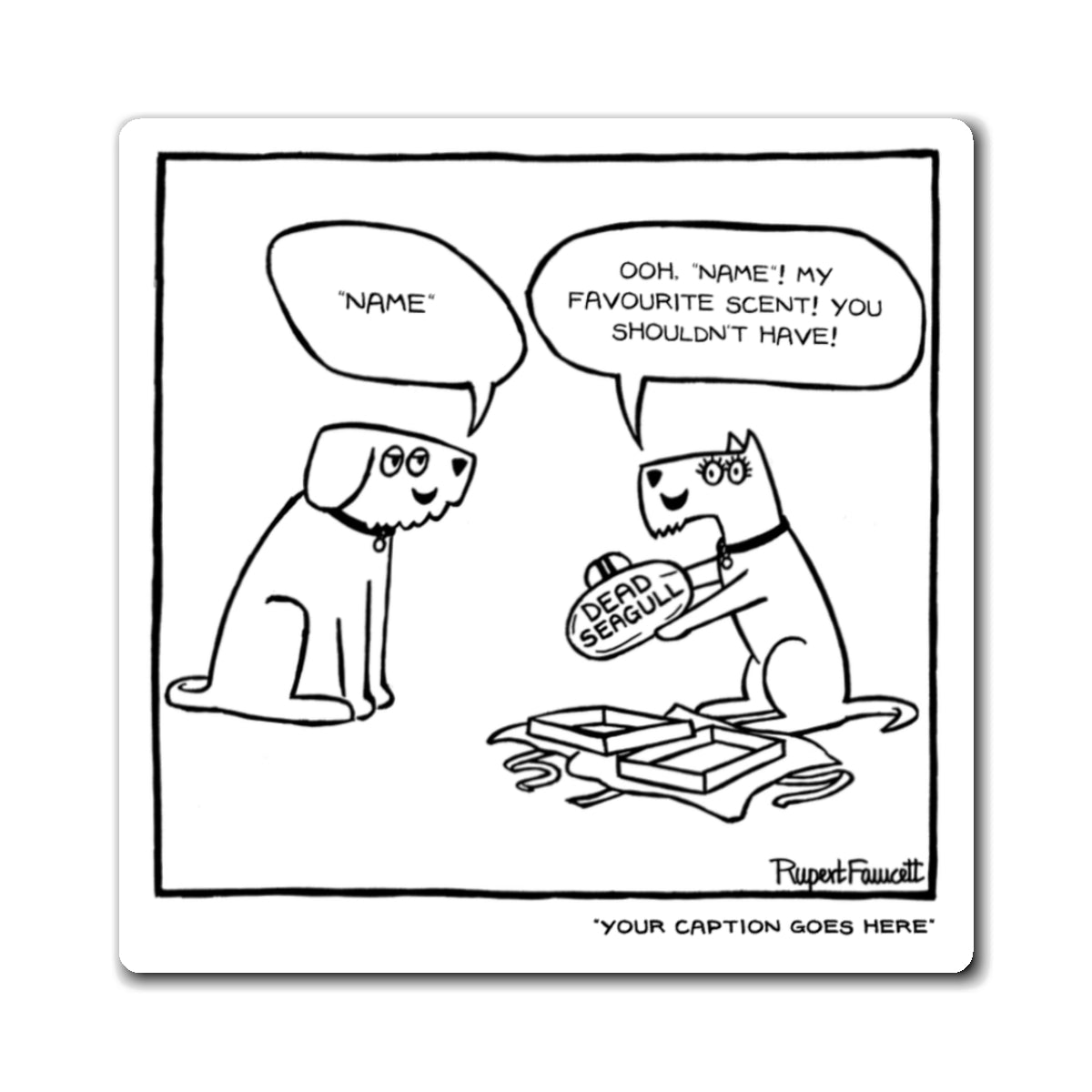 Happy Birthday Darling - Magnets