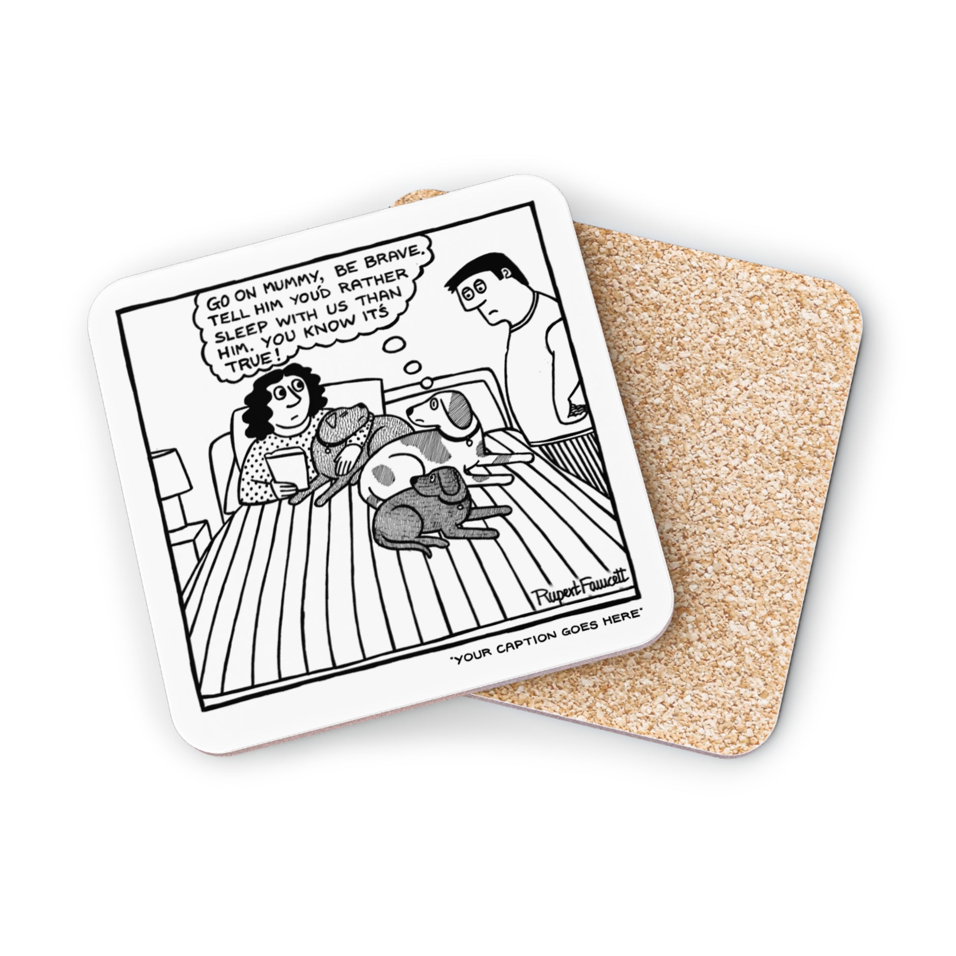Go On Mummy, Be Brave… - Coaster