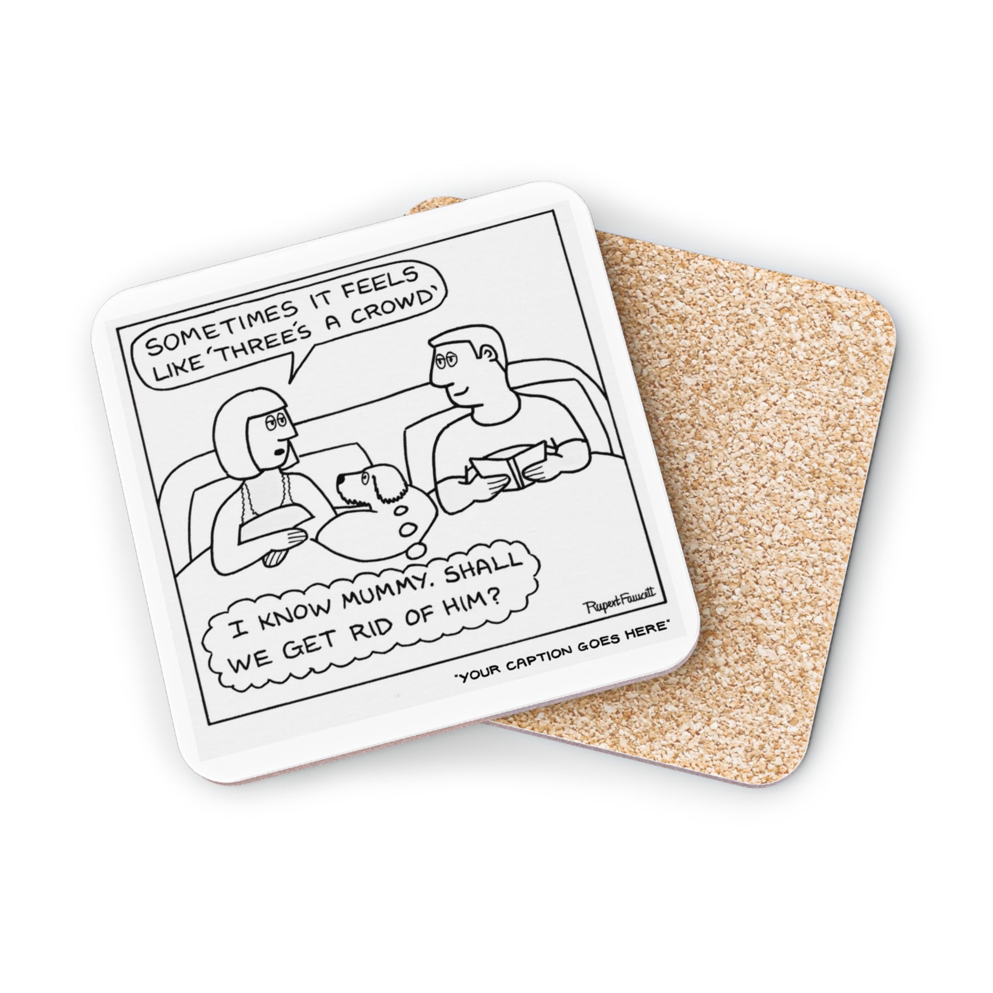 Three's a Crowd - Coaster