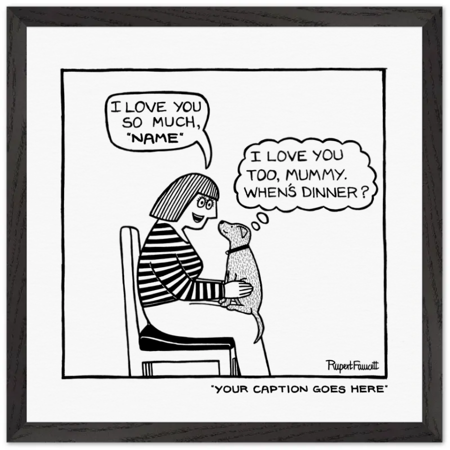 I Love You So Much - Framed Print