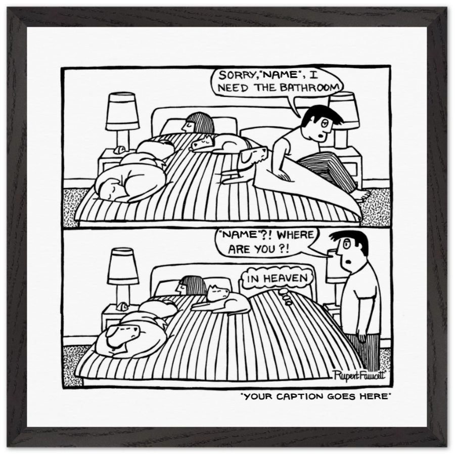 In Heaven - Framed Print