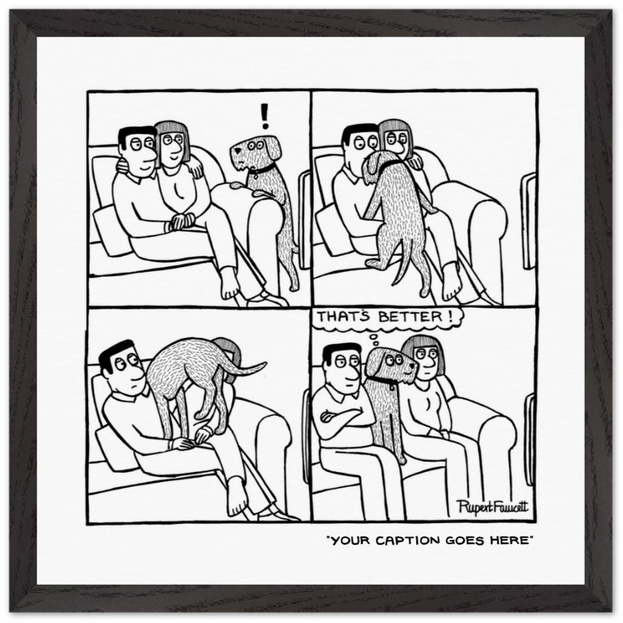 That's Better - Framed Print