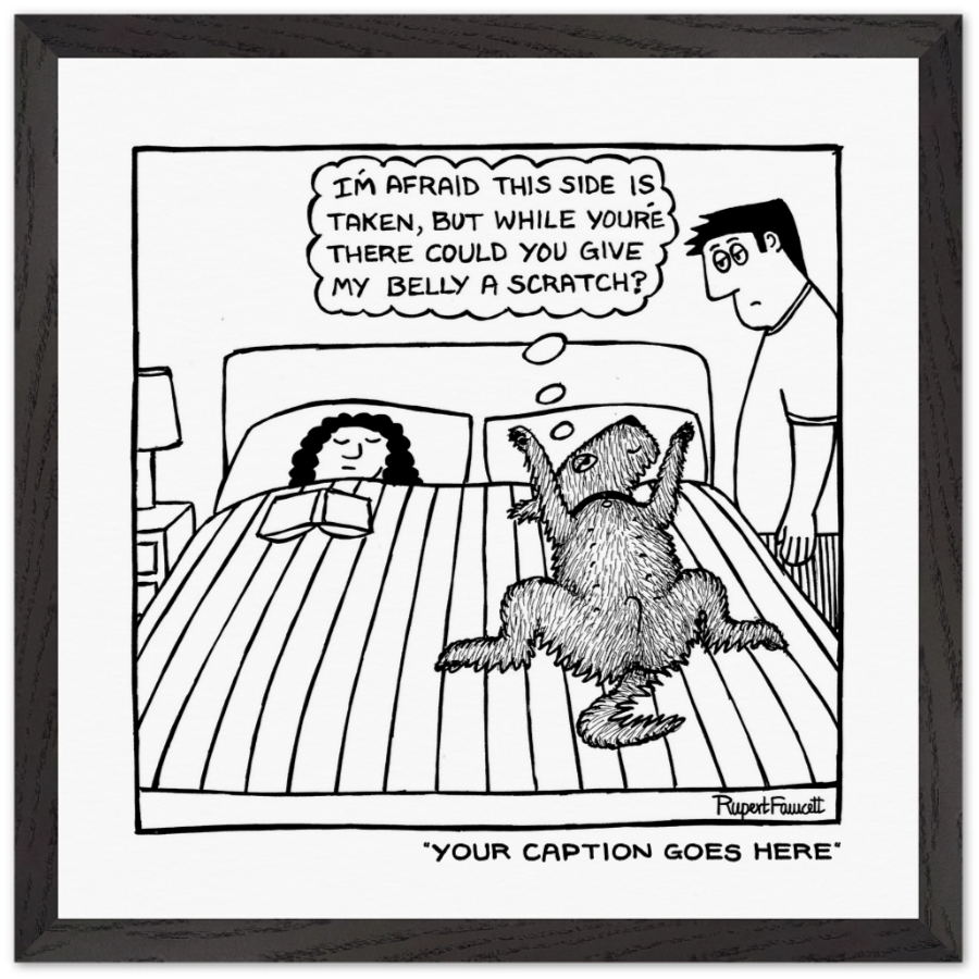 This Side is Taken - Framed Print