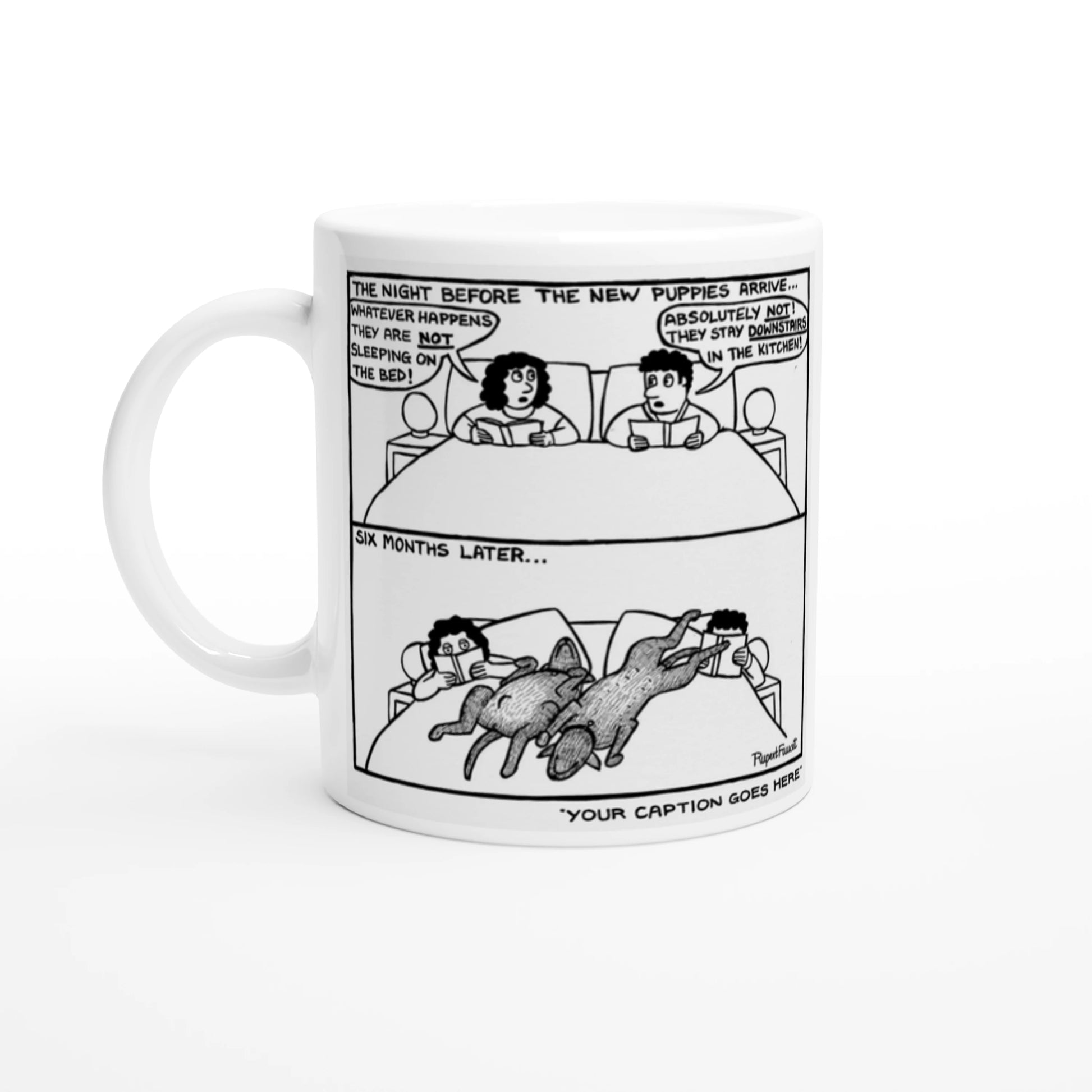 The Night Before New Puppies - Mug