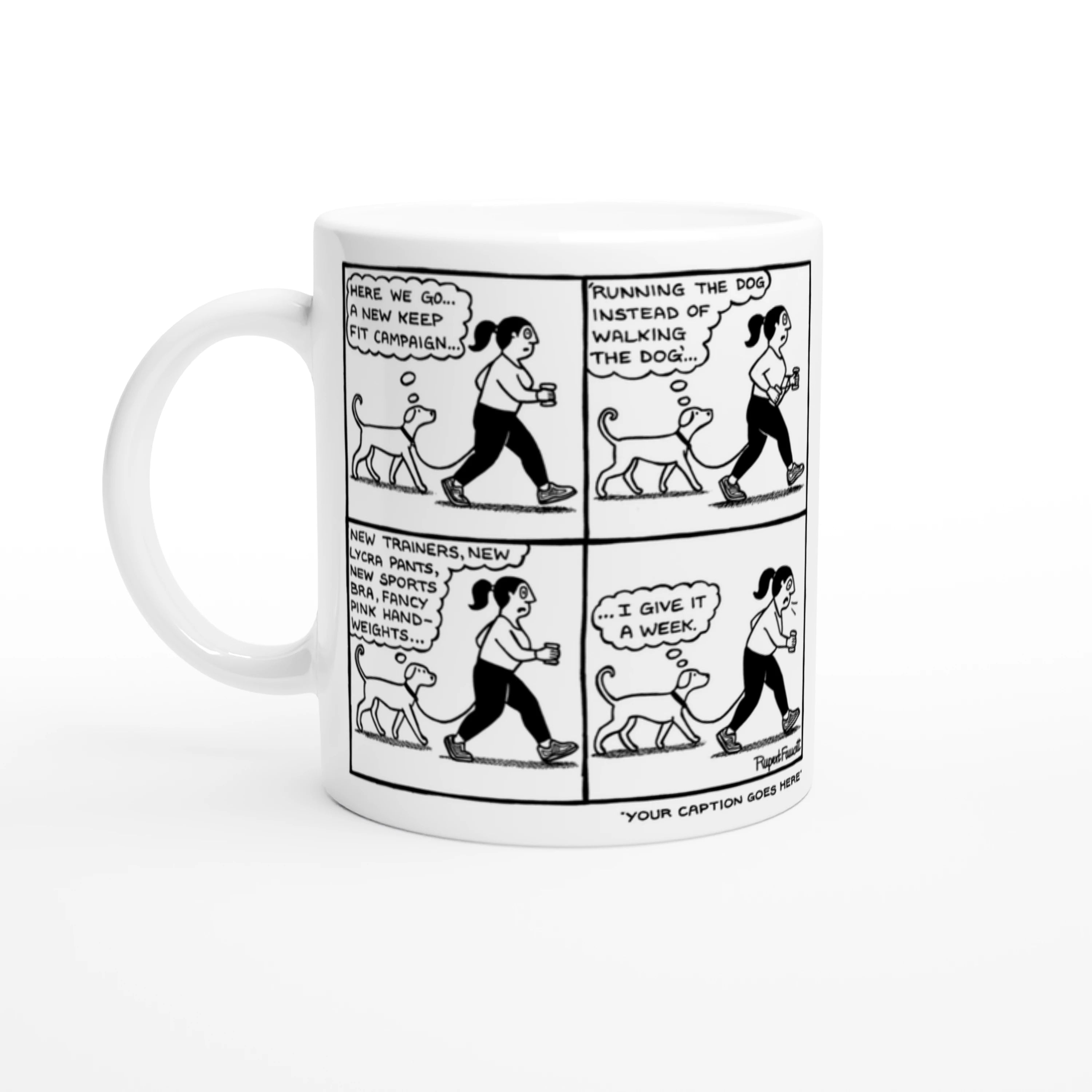 New Keep Fit Campaign - Mug