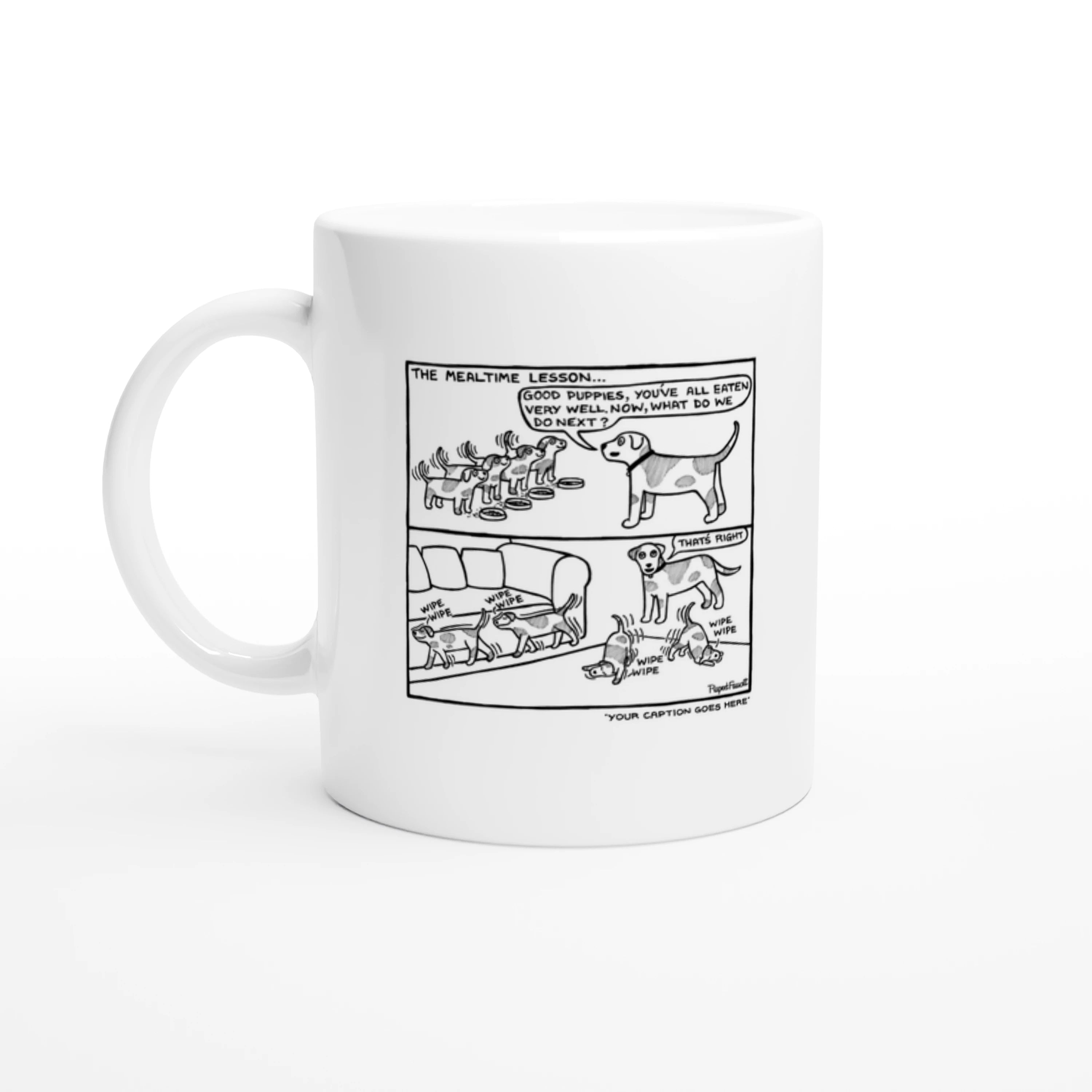 At Puppy School - The Meal Time Lesson - Mug