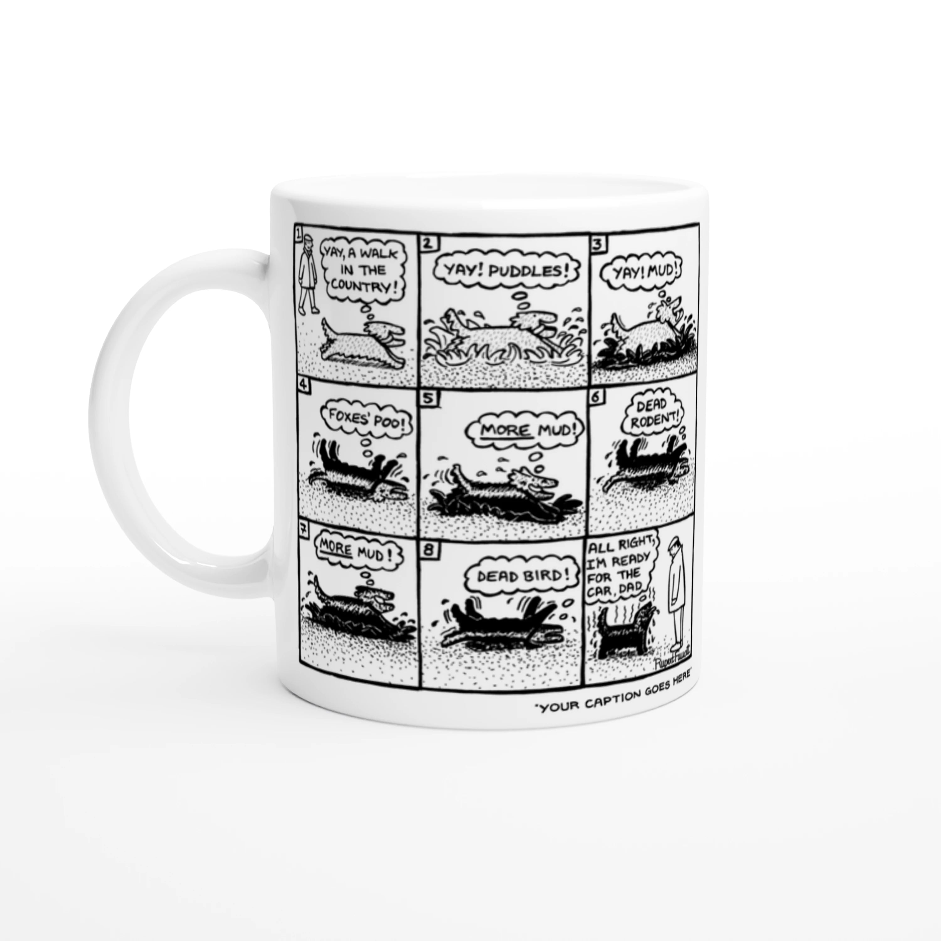 Yay, A Walk In The Country - Mug