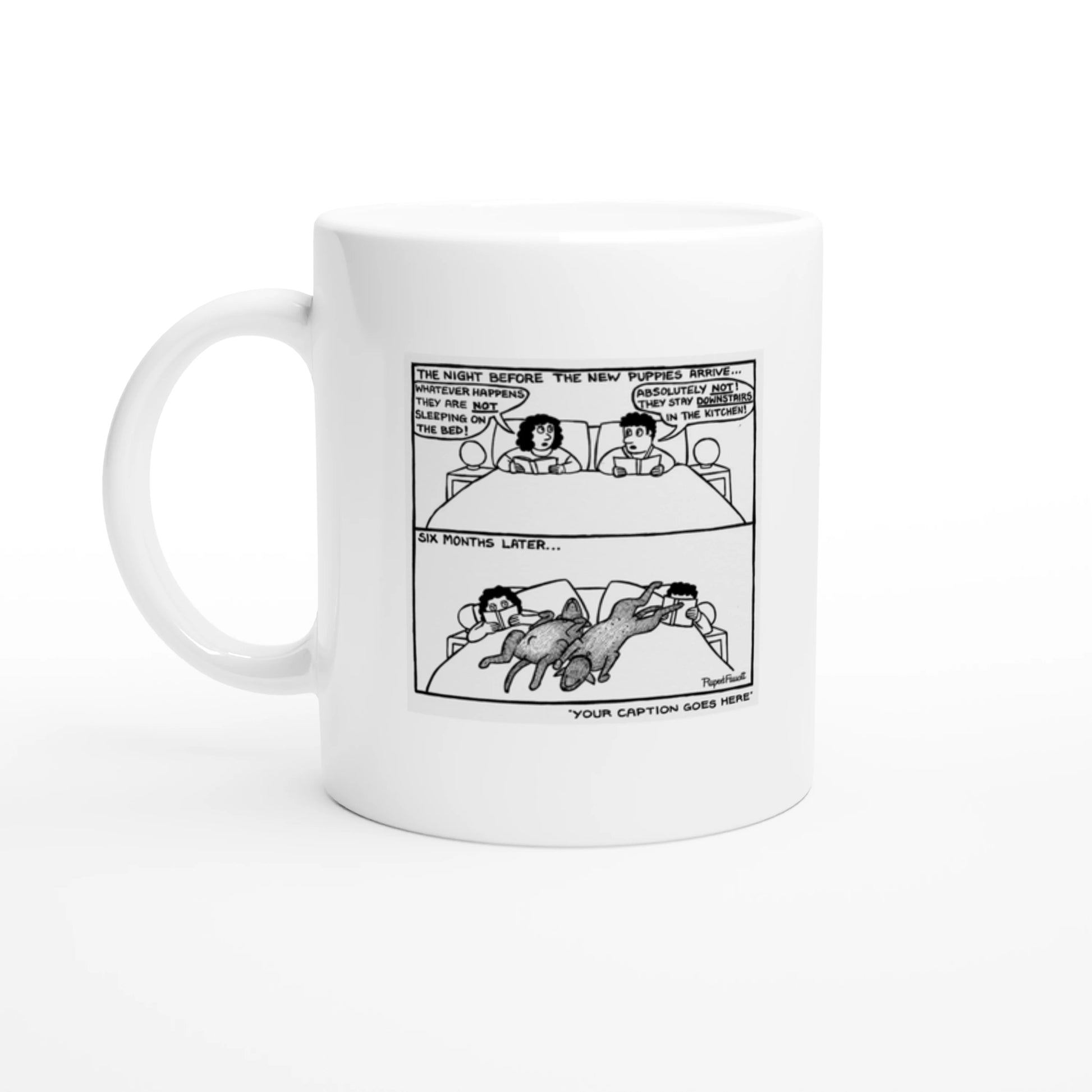 The Night Before New Puppies - Mug