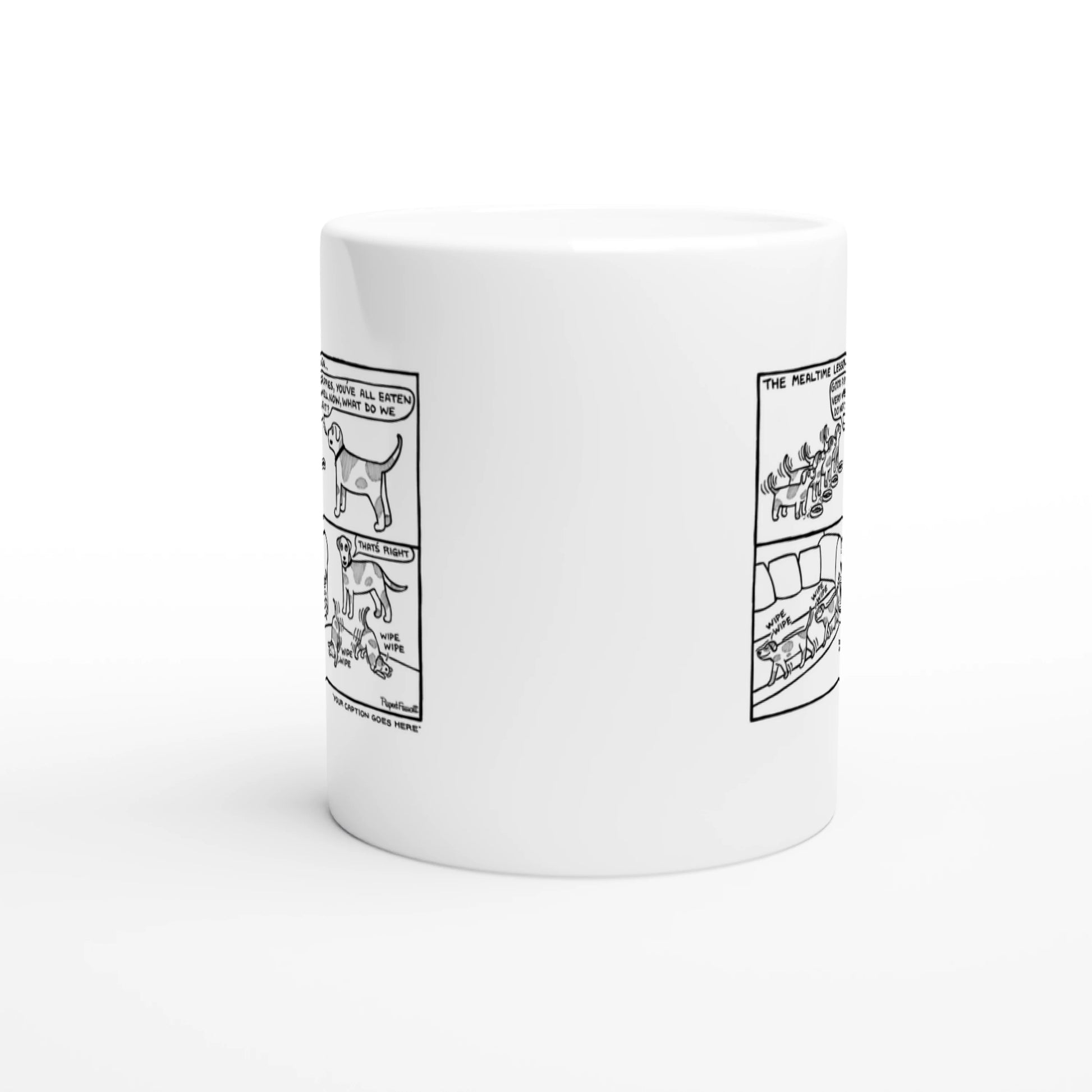 At Puppy School - The Meal Time Lesson - Mug