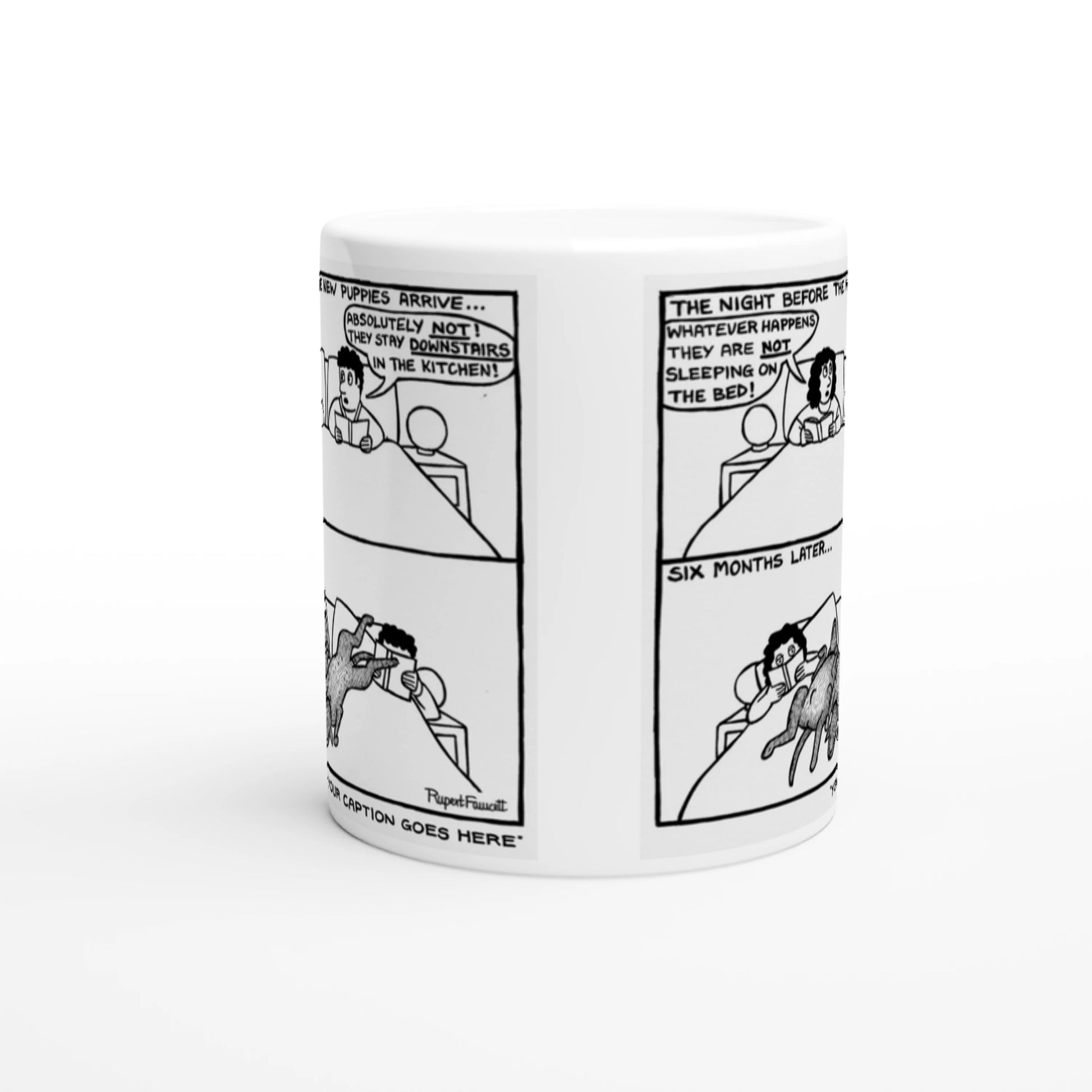 The Night Before New Puppies - Mug