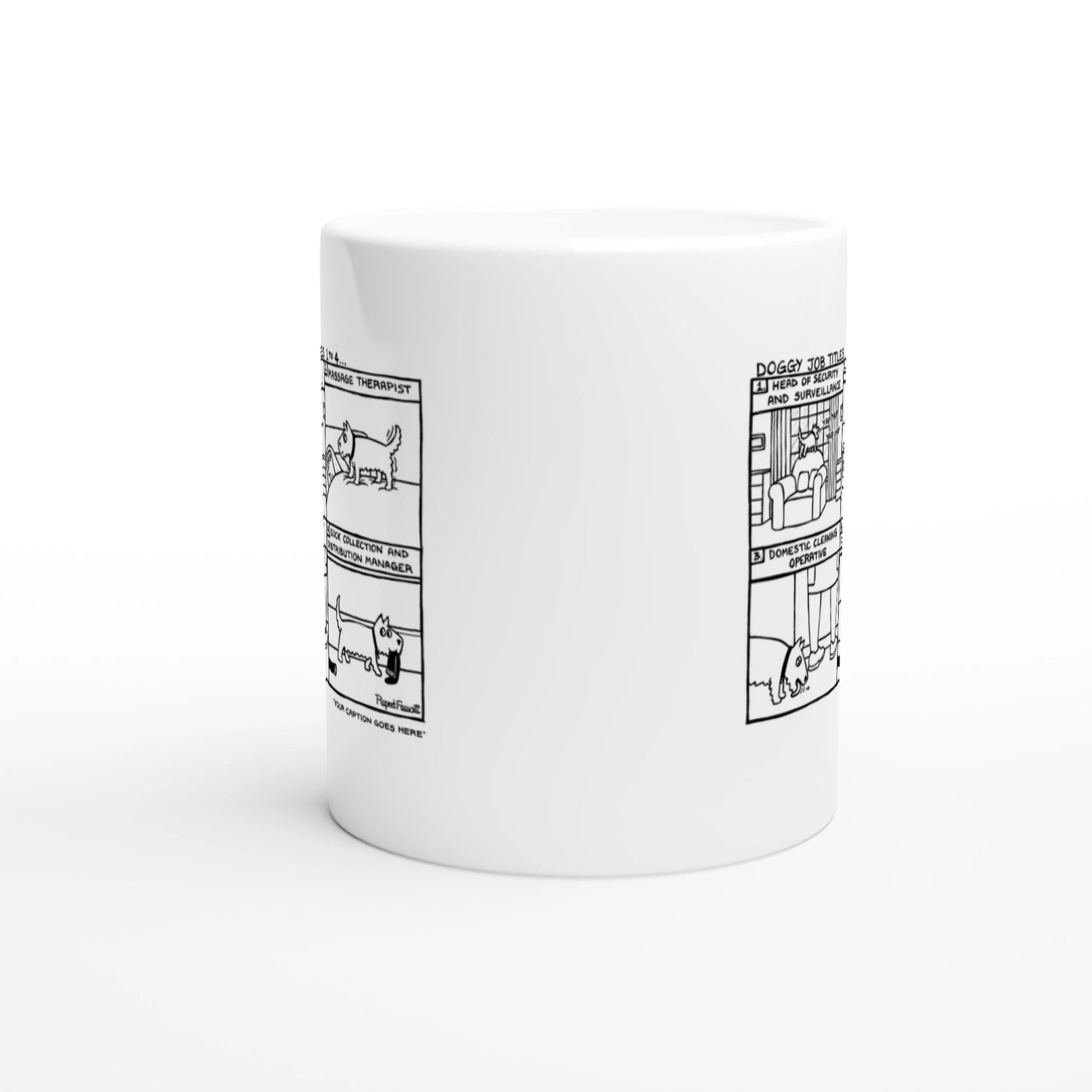 Doggy Job Titles 1-4 - Mug