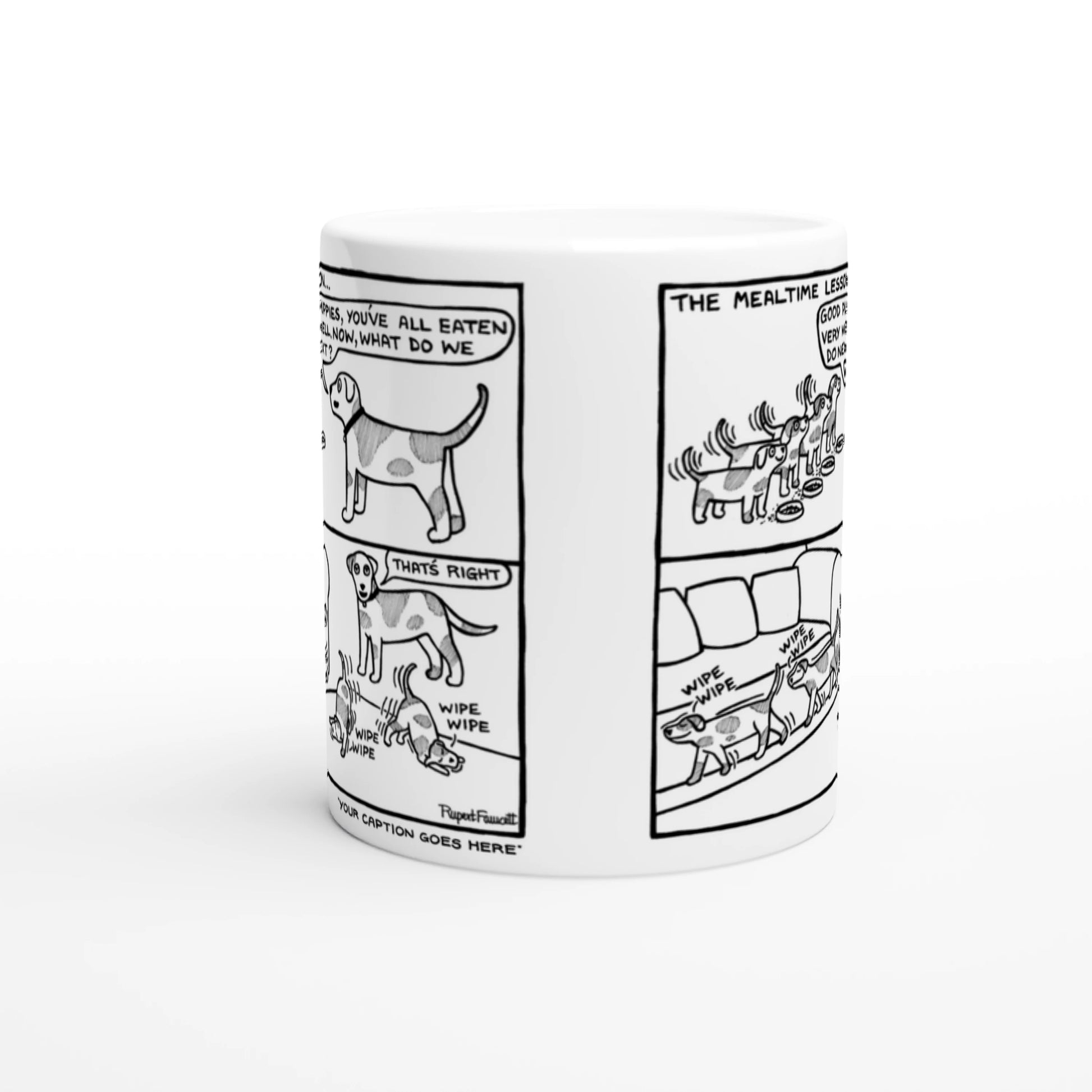 At Puppy School - The Meal Time Lesson - Mug