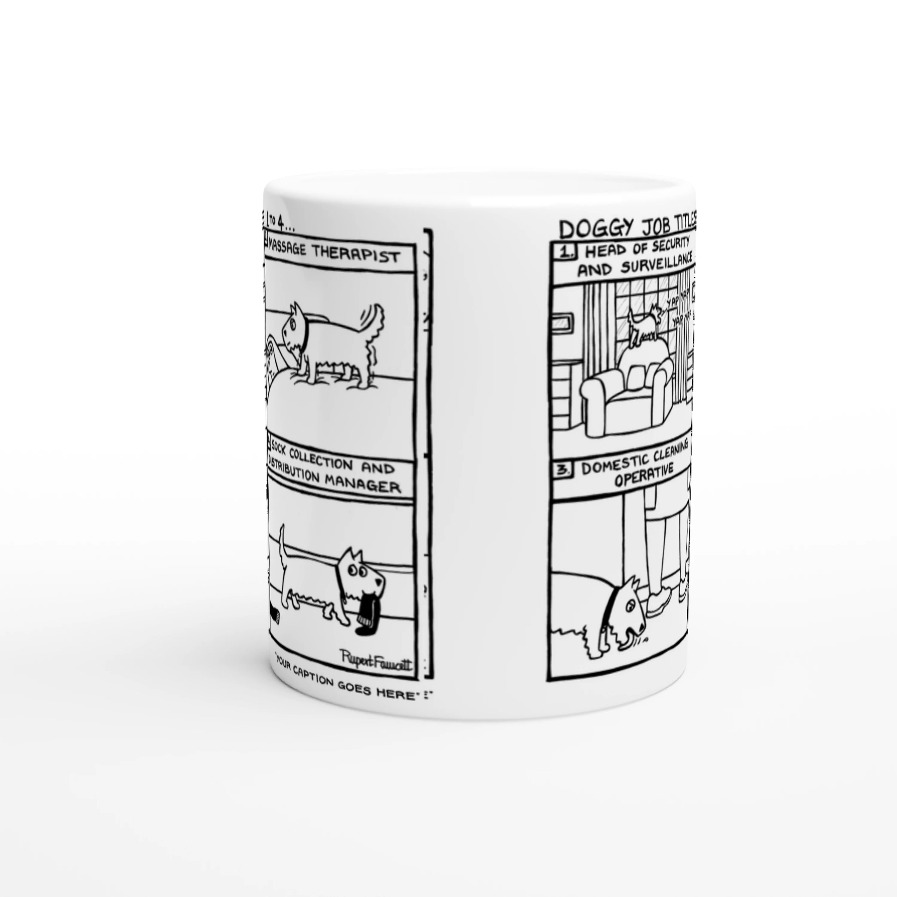 Doggy Job Titles 1-4 - Mug
