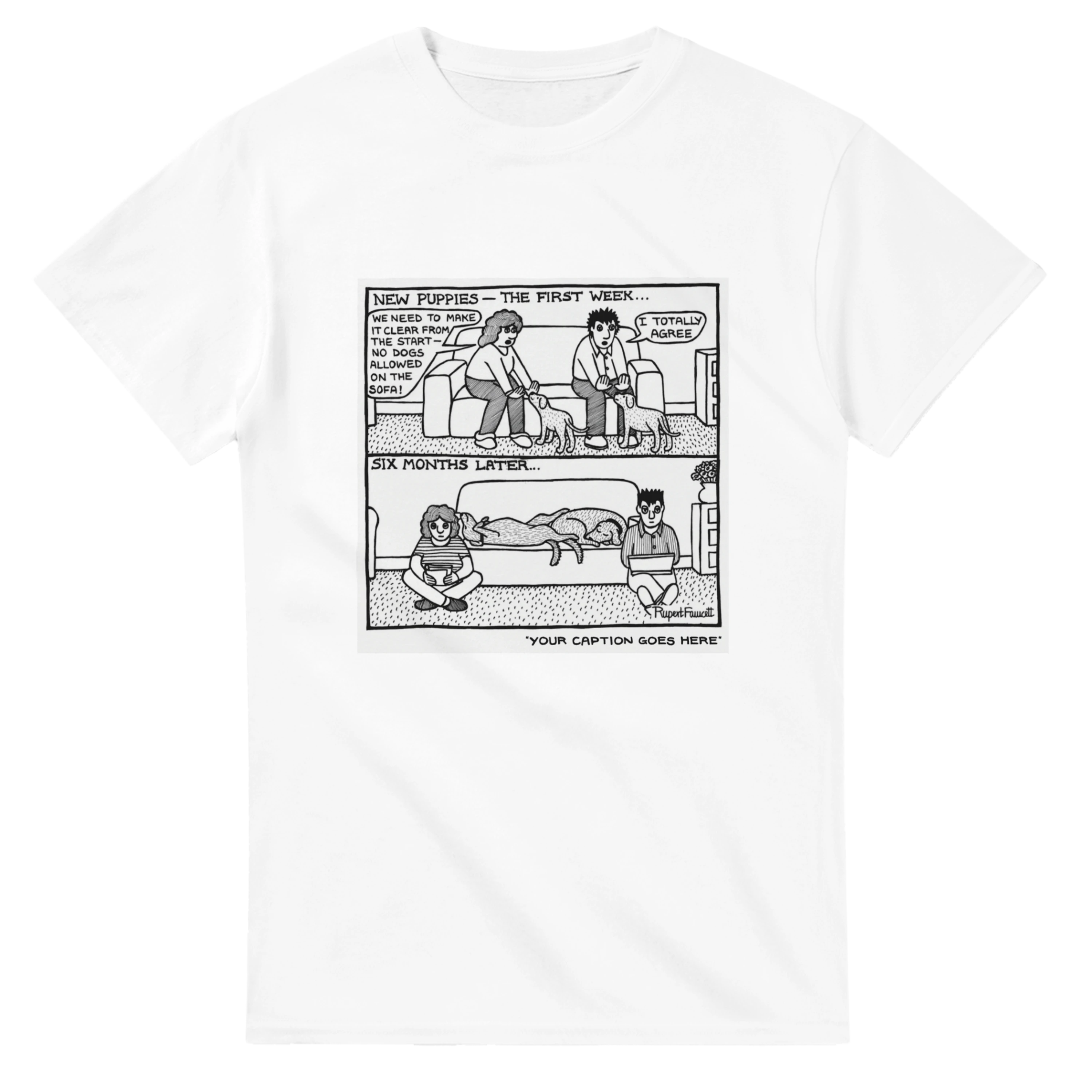 New Puppies: The First Week - T-Shirt