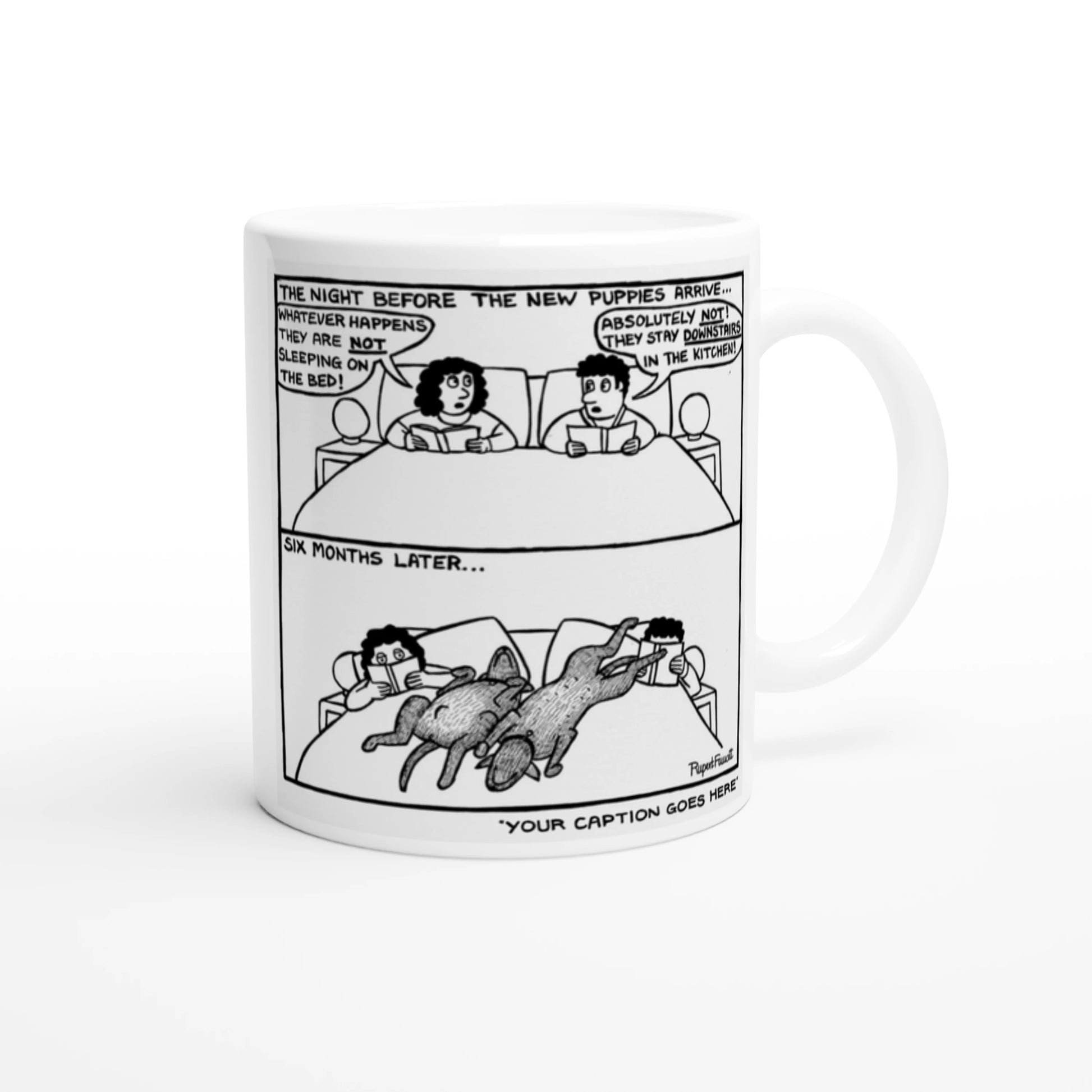 The Night Before New Puppies - Mug