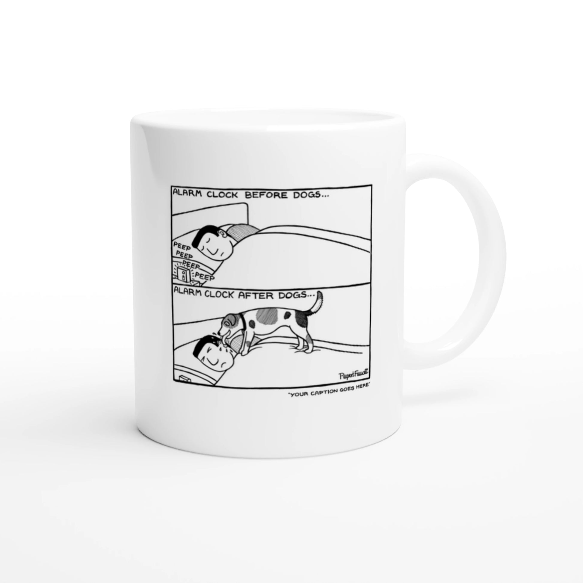 Alarm Clock Before Dogs - Mug