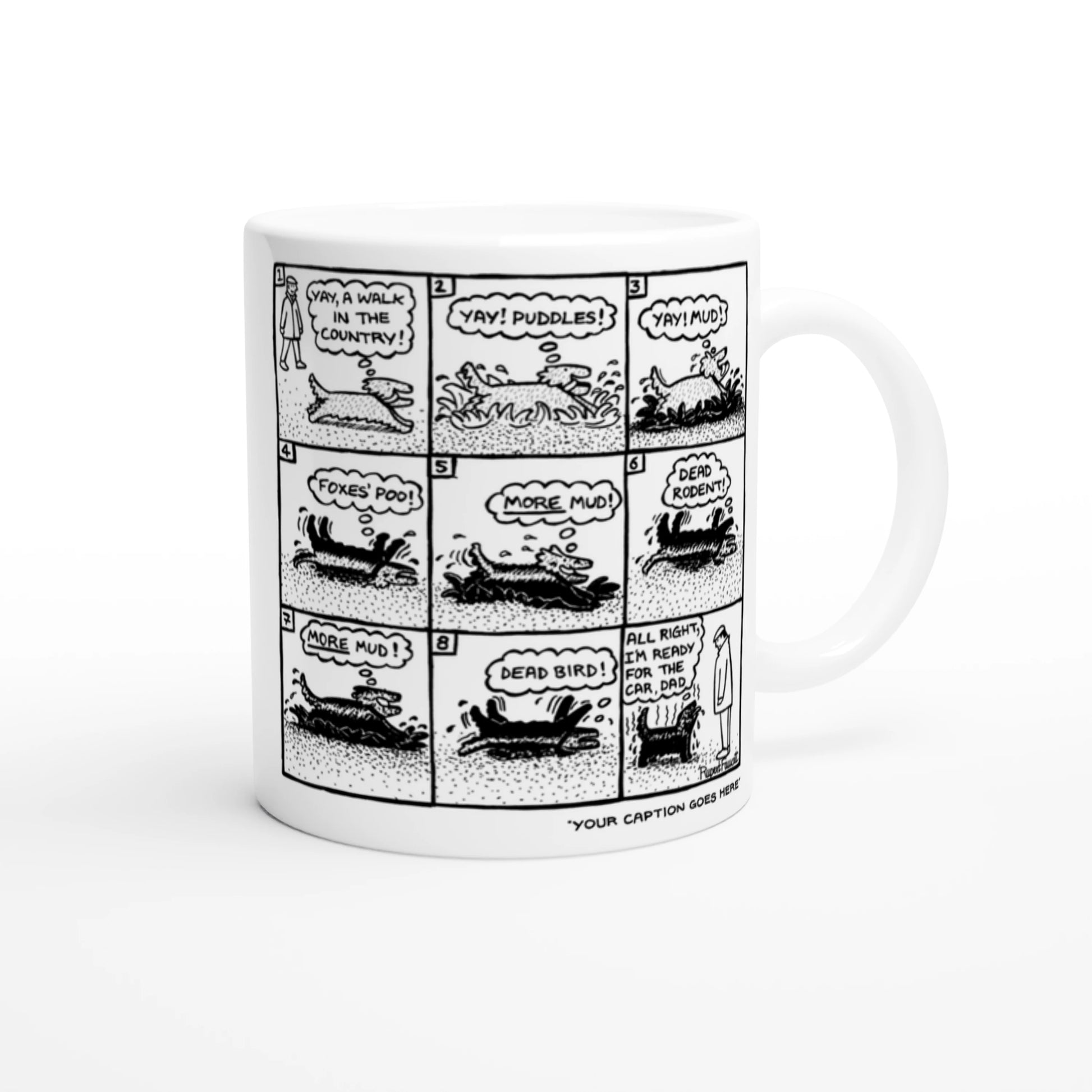 Yay, A Walk In The Country - Mug