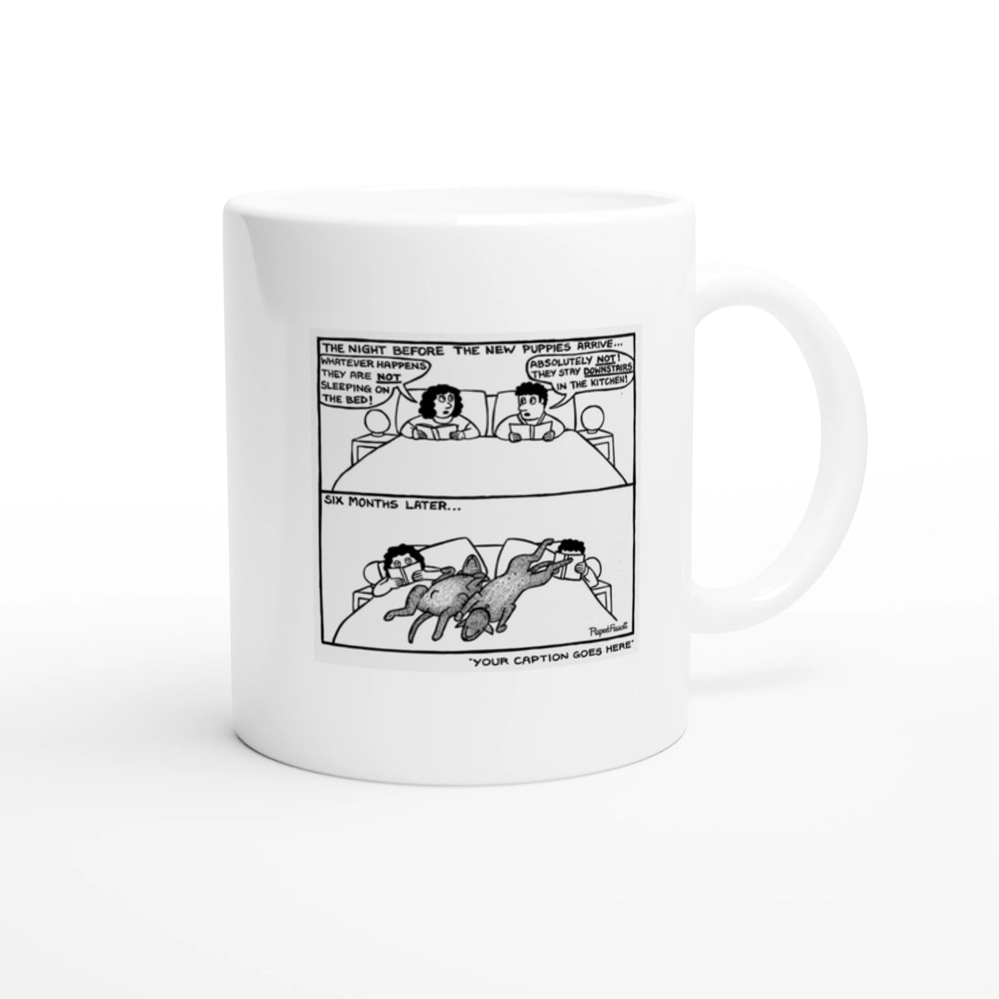 The Night Before New Puppies - Mug