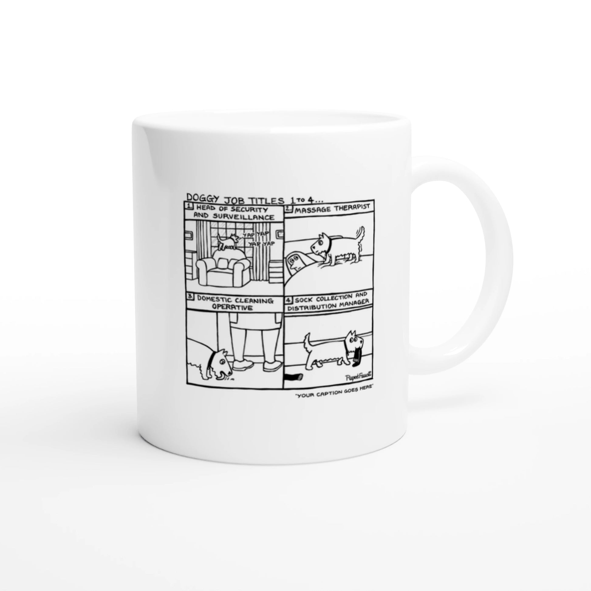 Doggy Job Titles 1-4 - Mug