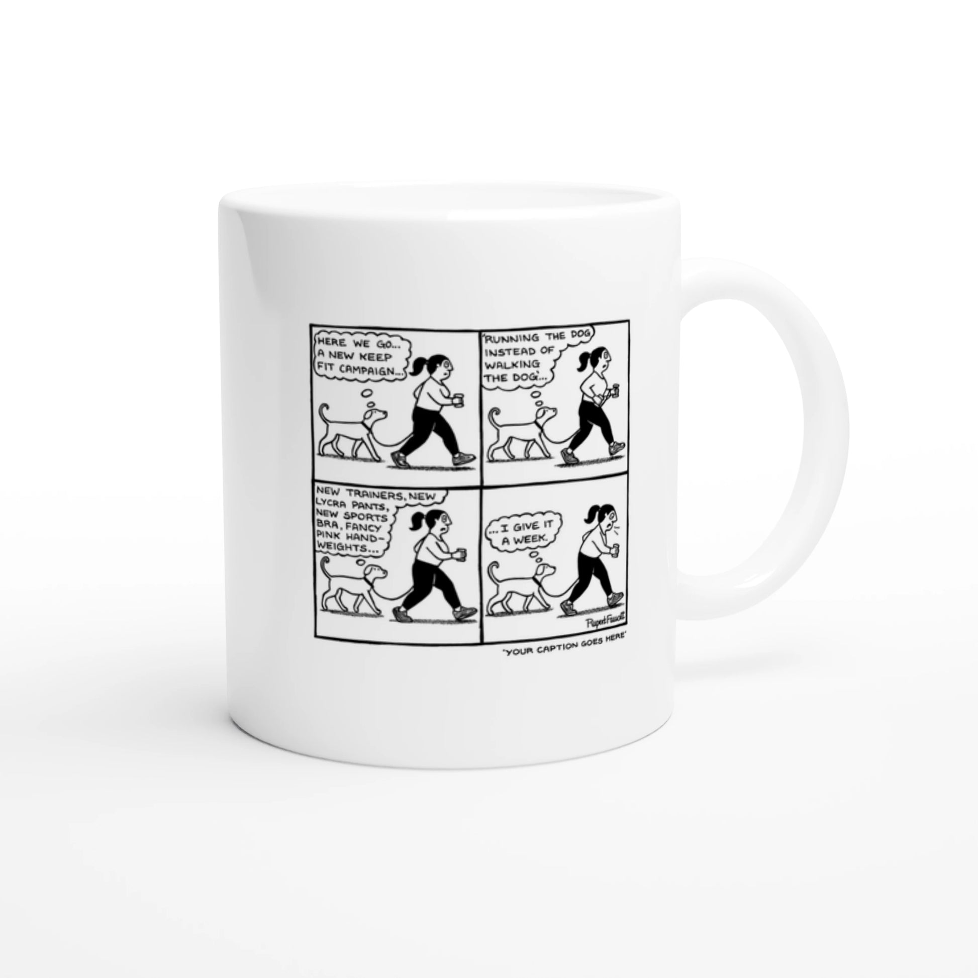 New Keep Fit Campaign - Mug