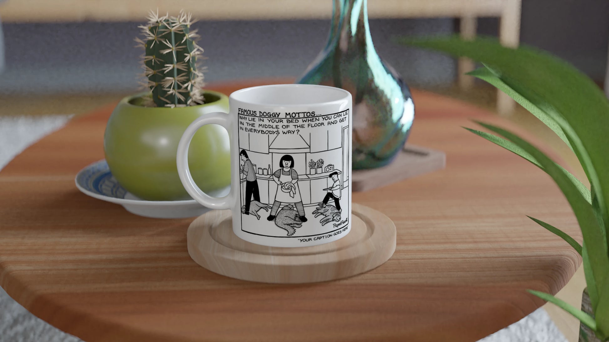 Famous Doggy Mottos - Mug