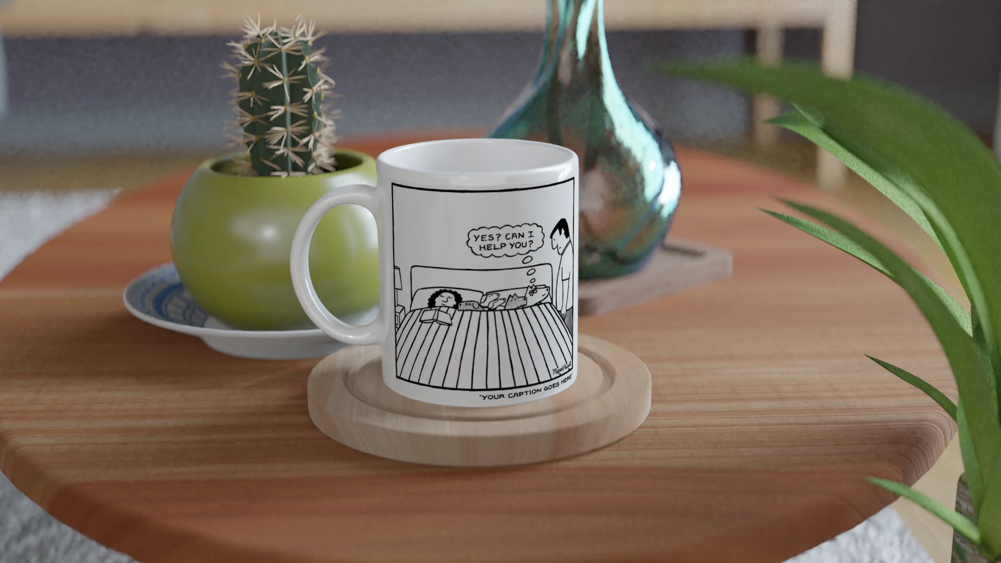 Yes. Can I Help You? - Mug