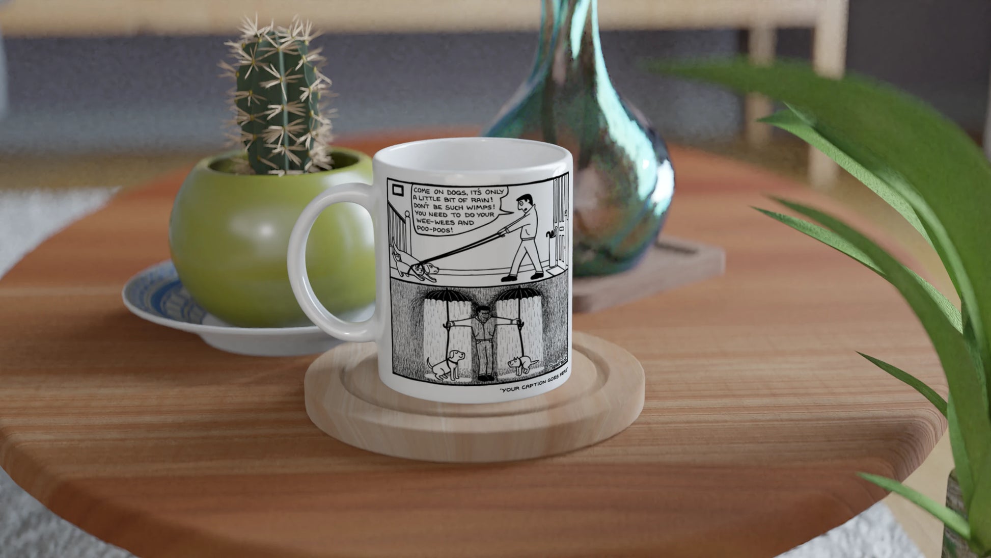 It's Only A Little Bit Of Rain - Mug